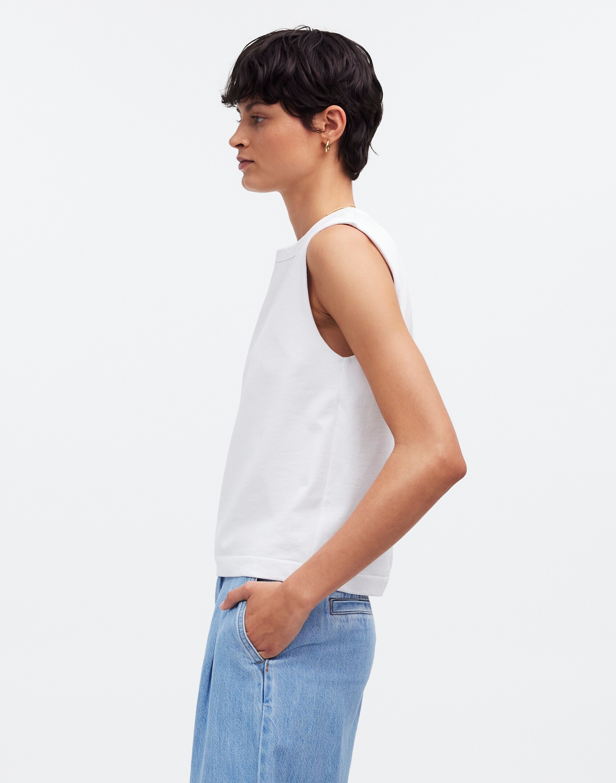 Structured Muscle Tee