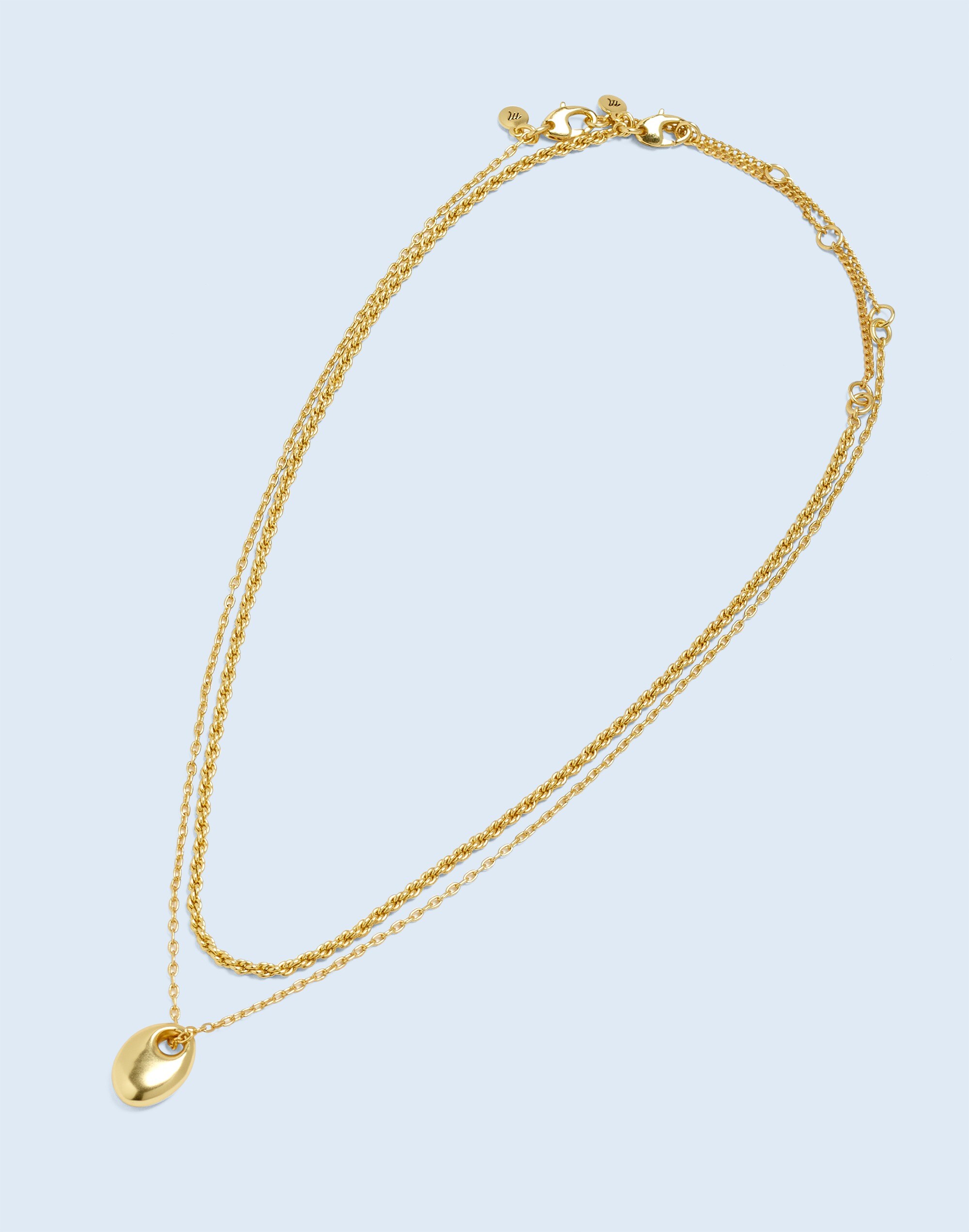 Two-Pack Pebble Necklace Set