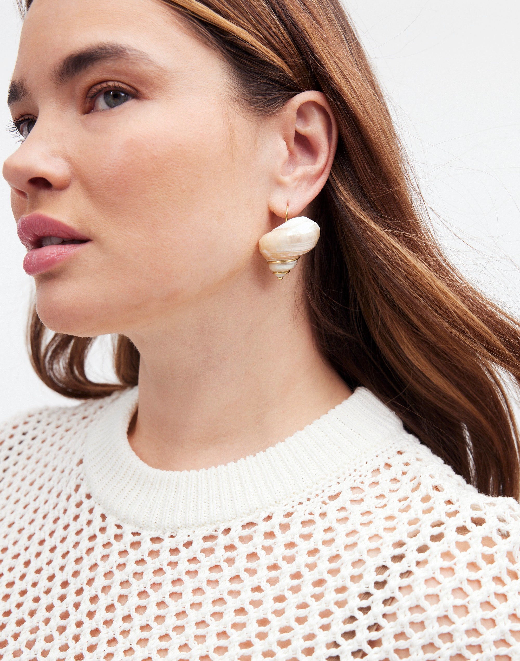 Genuine Shell Statement Earrings