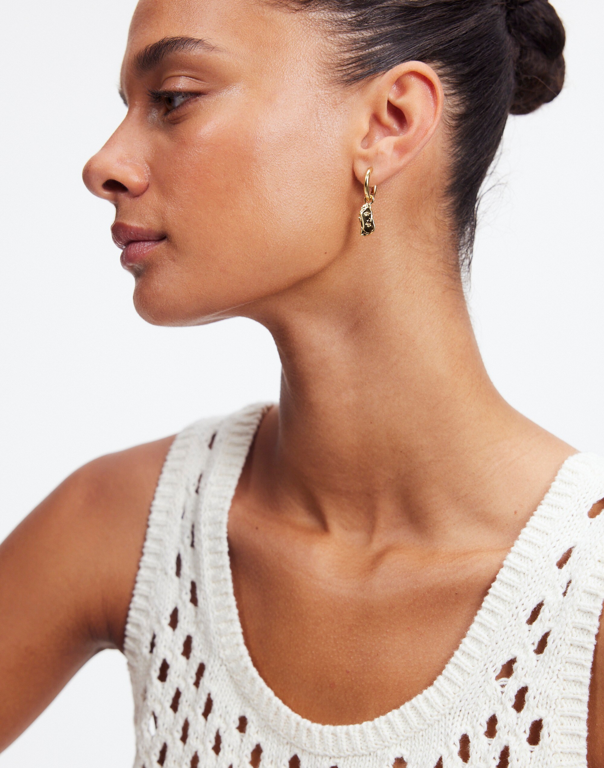 Madewell x Lisa Says Gah! Mix-And-Match Charm Huggie Hoop Pack