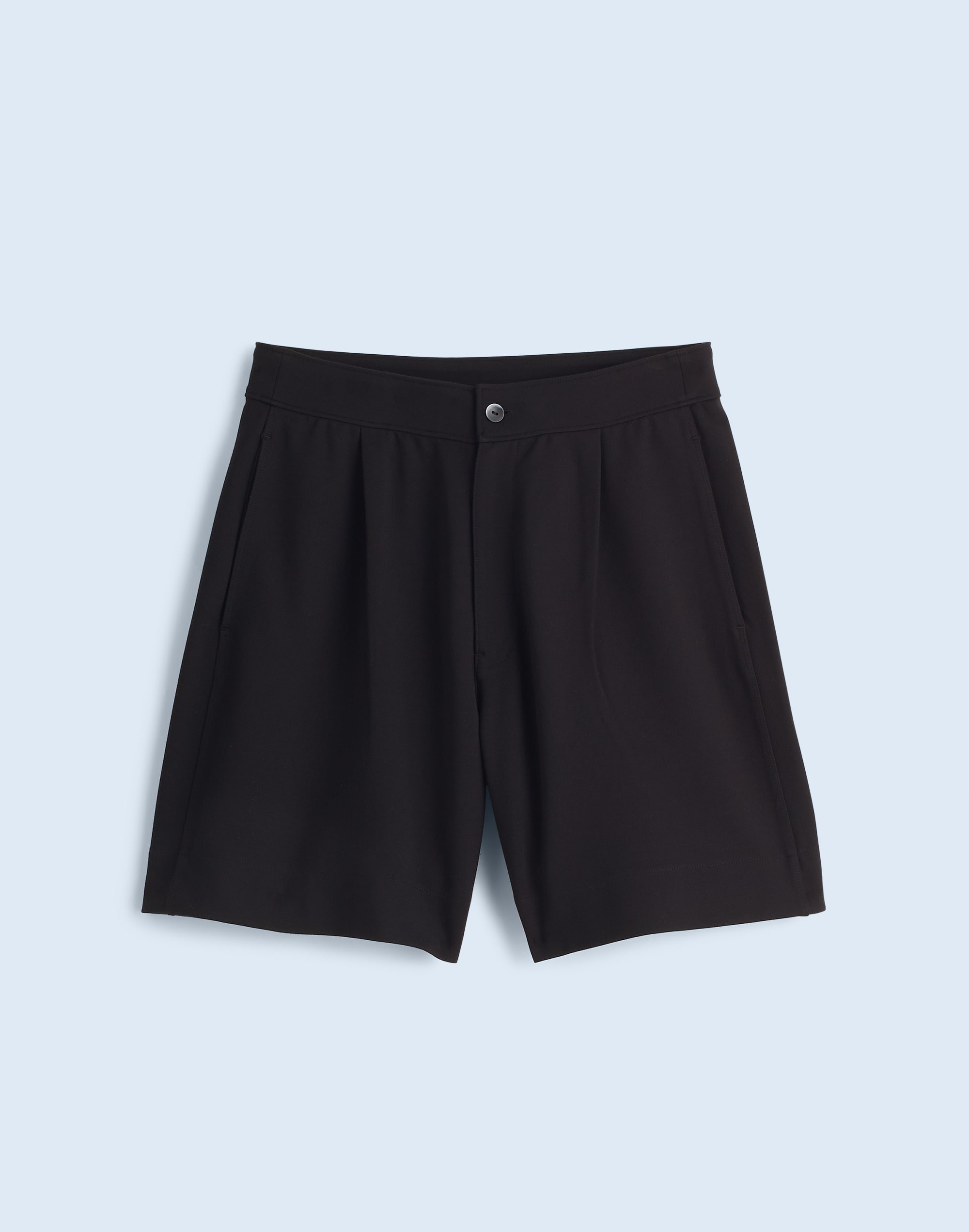 Pleated Short in Ponte