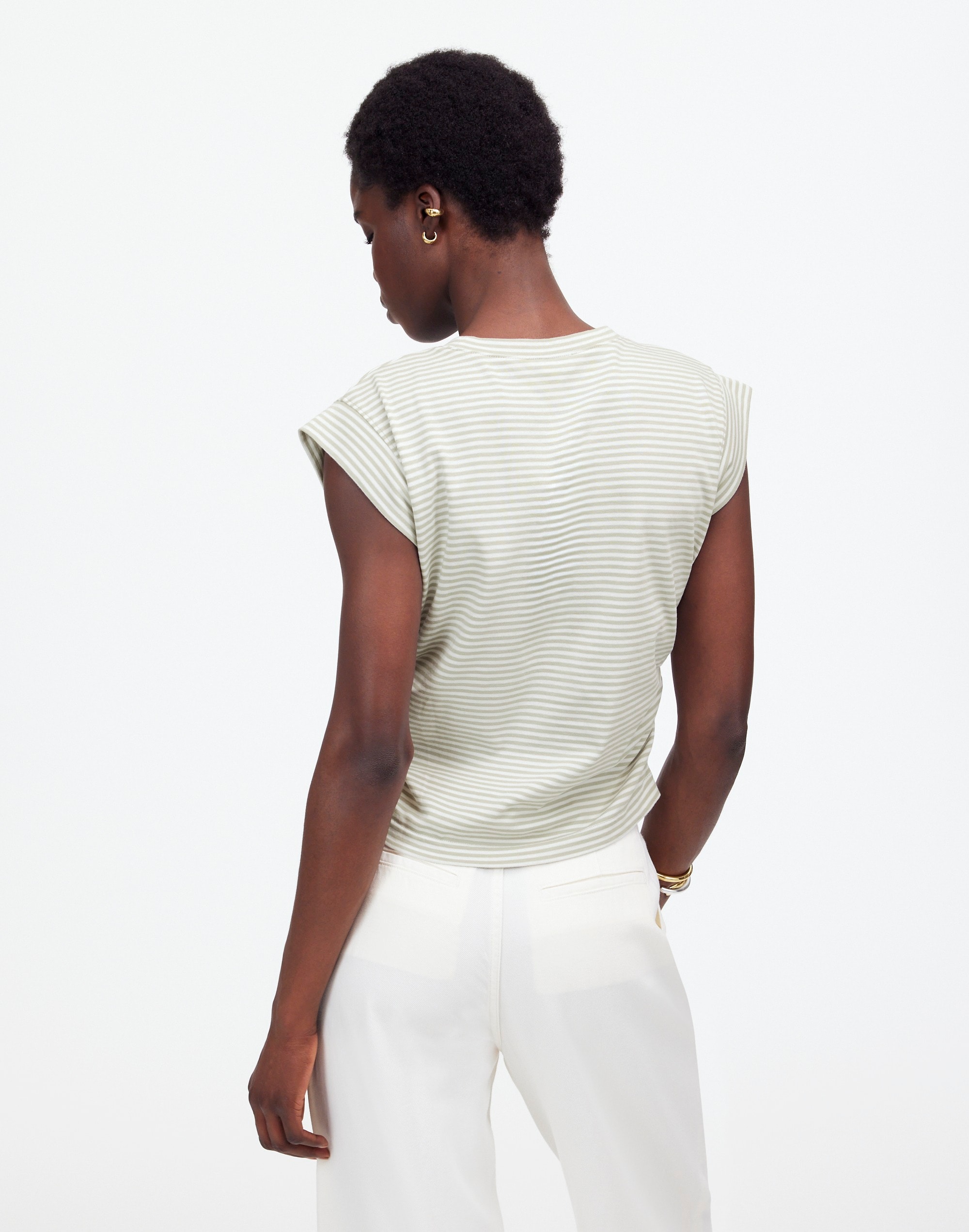 Side-Cinch Muscle Tee