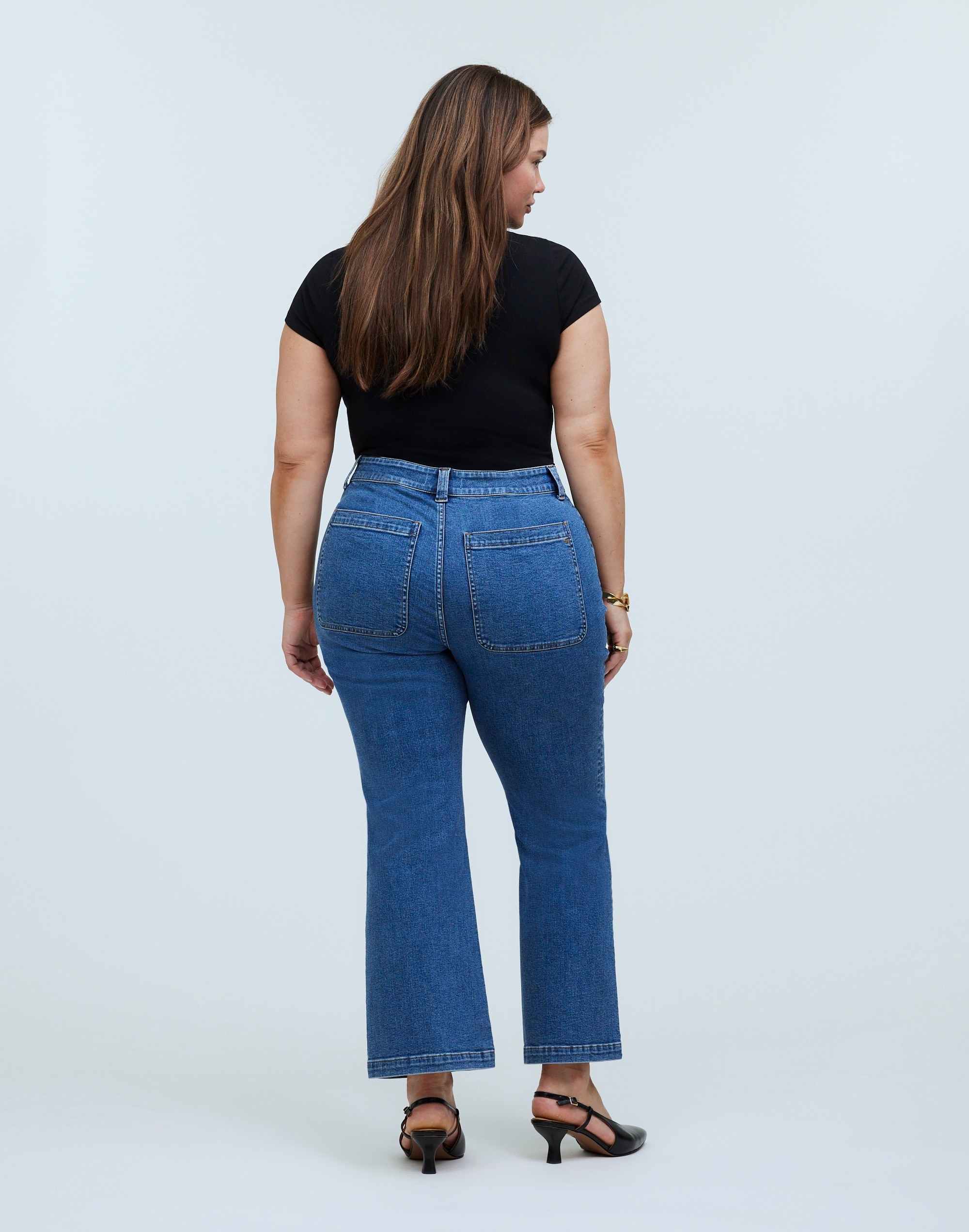 Plus Kick Out Crop Jeans