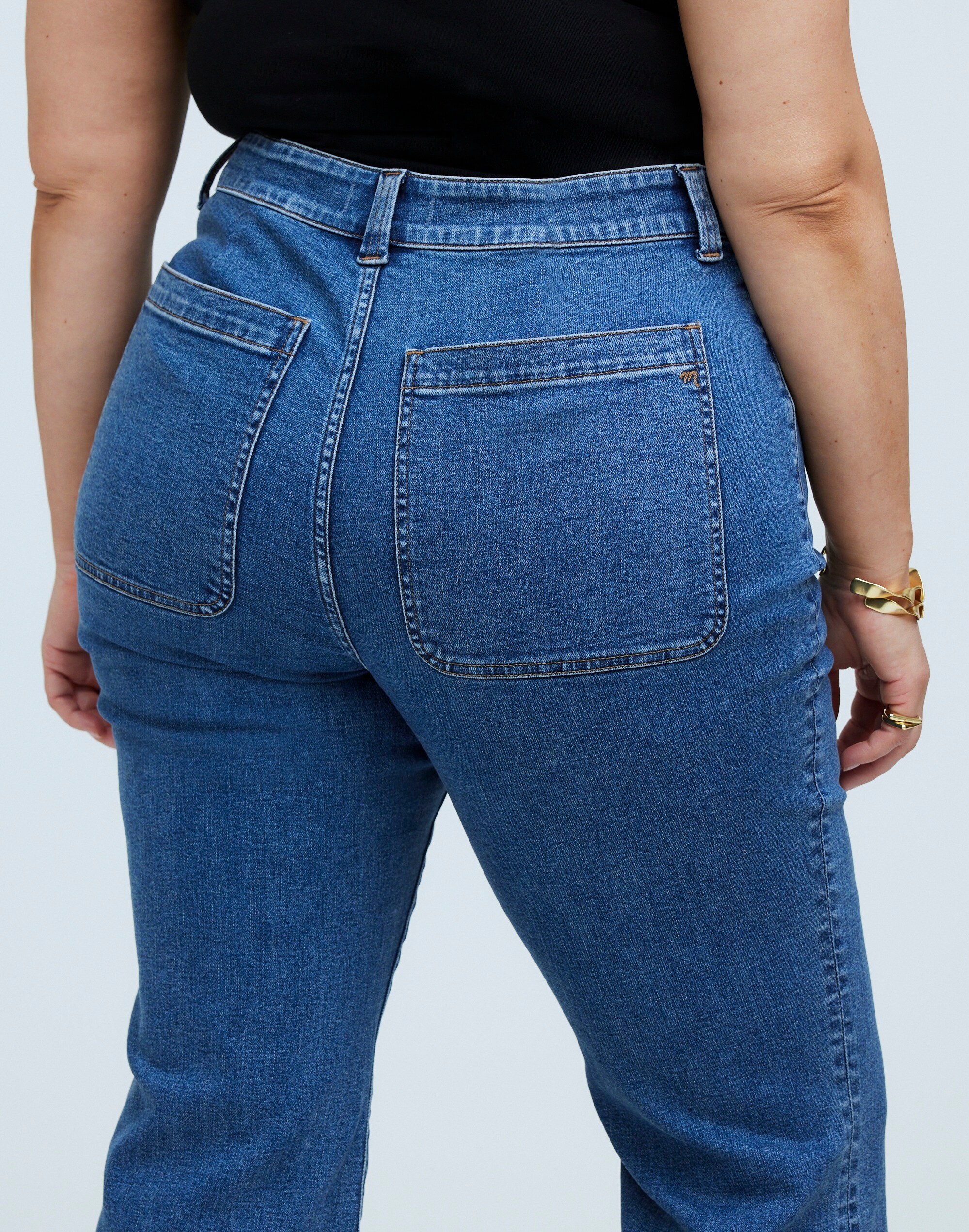 Plus Kick Out Crop Jeans