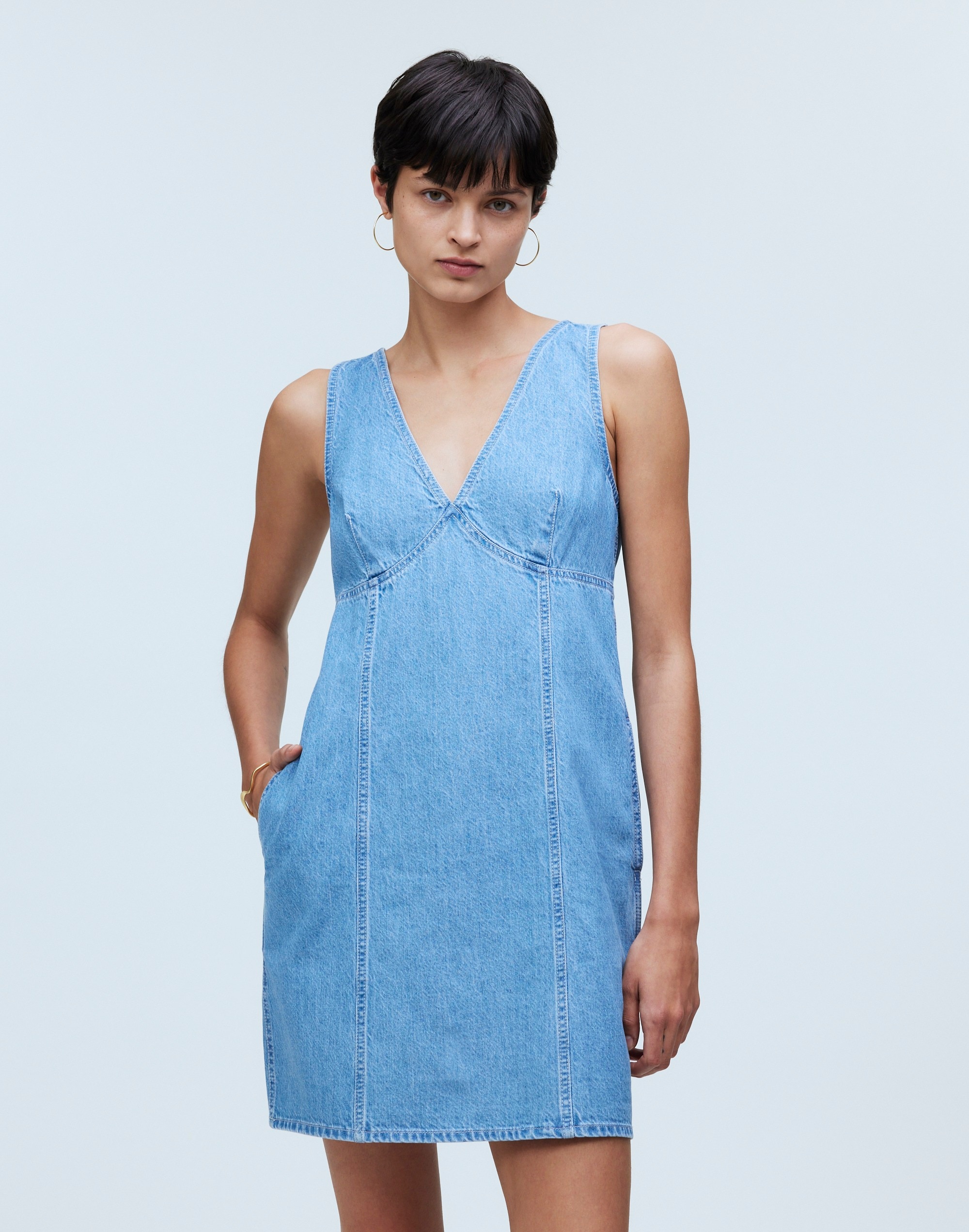 The Ariana V-Neck Mini Dress