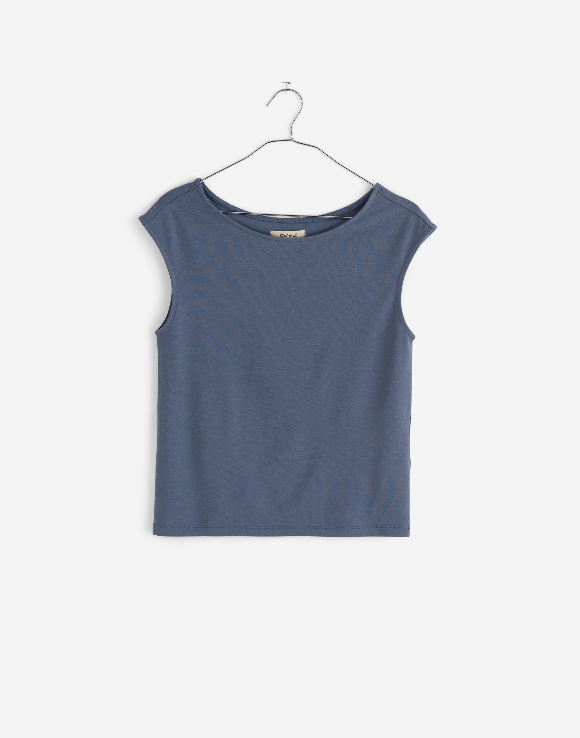 Scoopneck Cap-Sleeve Tee