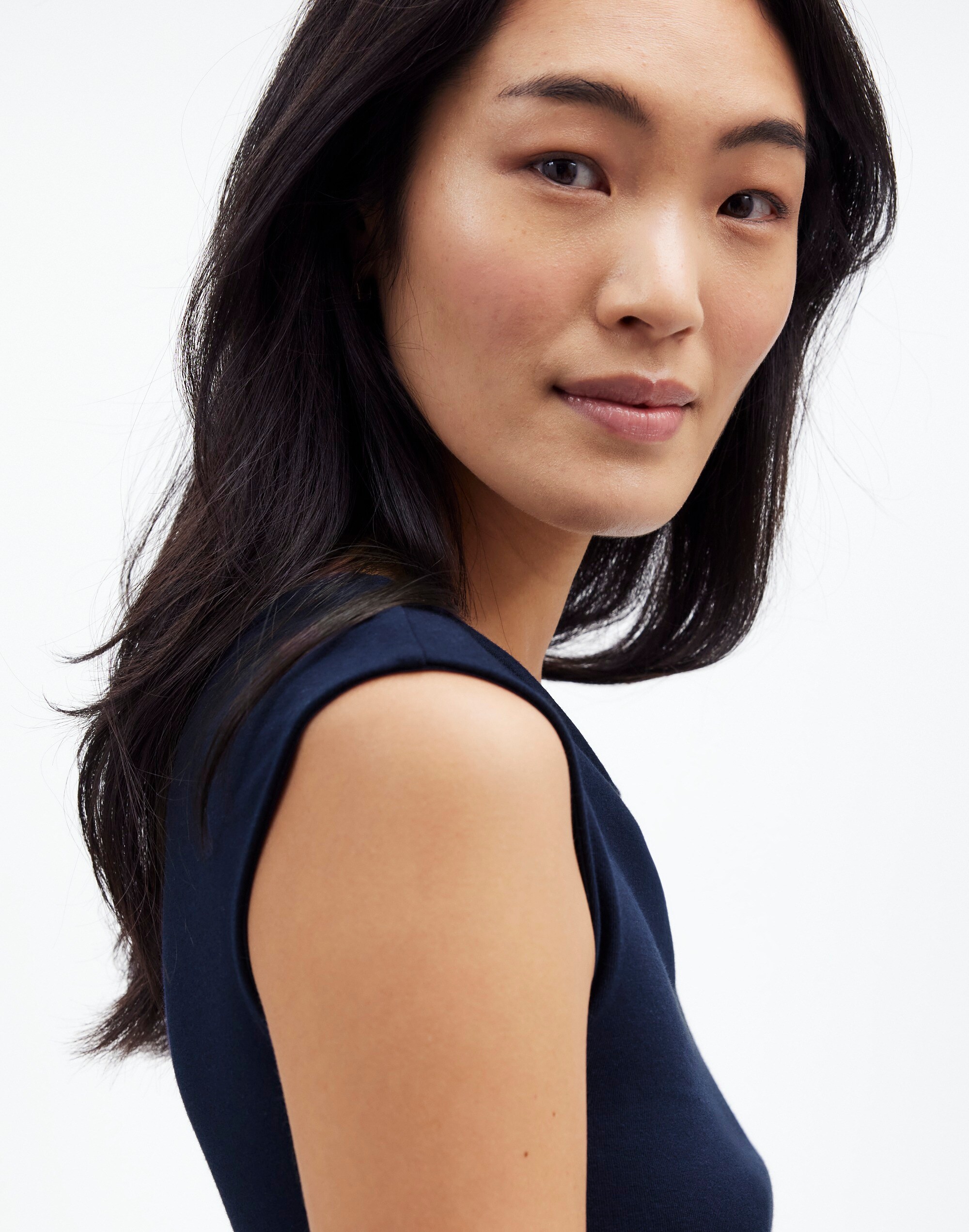 Scoopneck Cap-Sleeve Tee