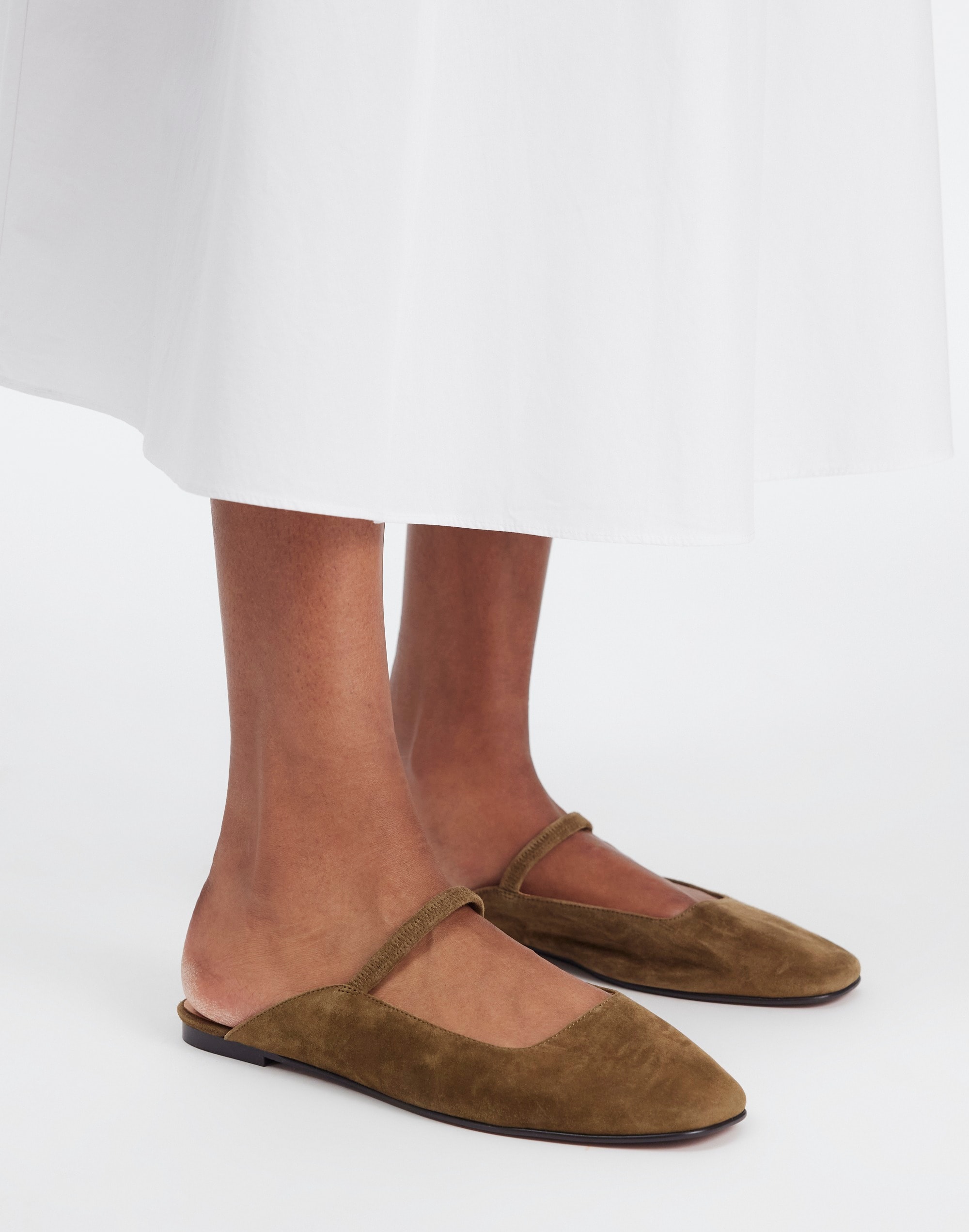 The Greta Ballet Flat Mule