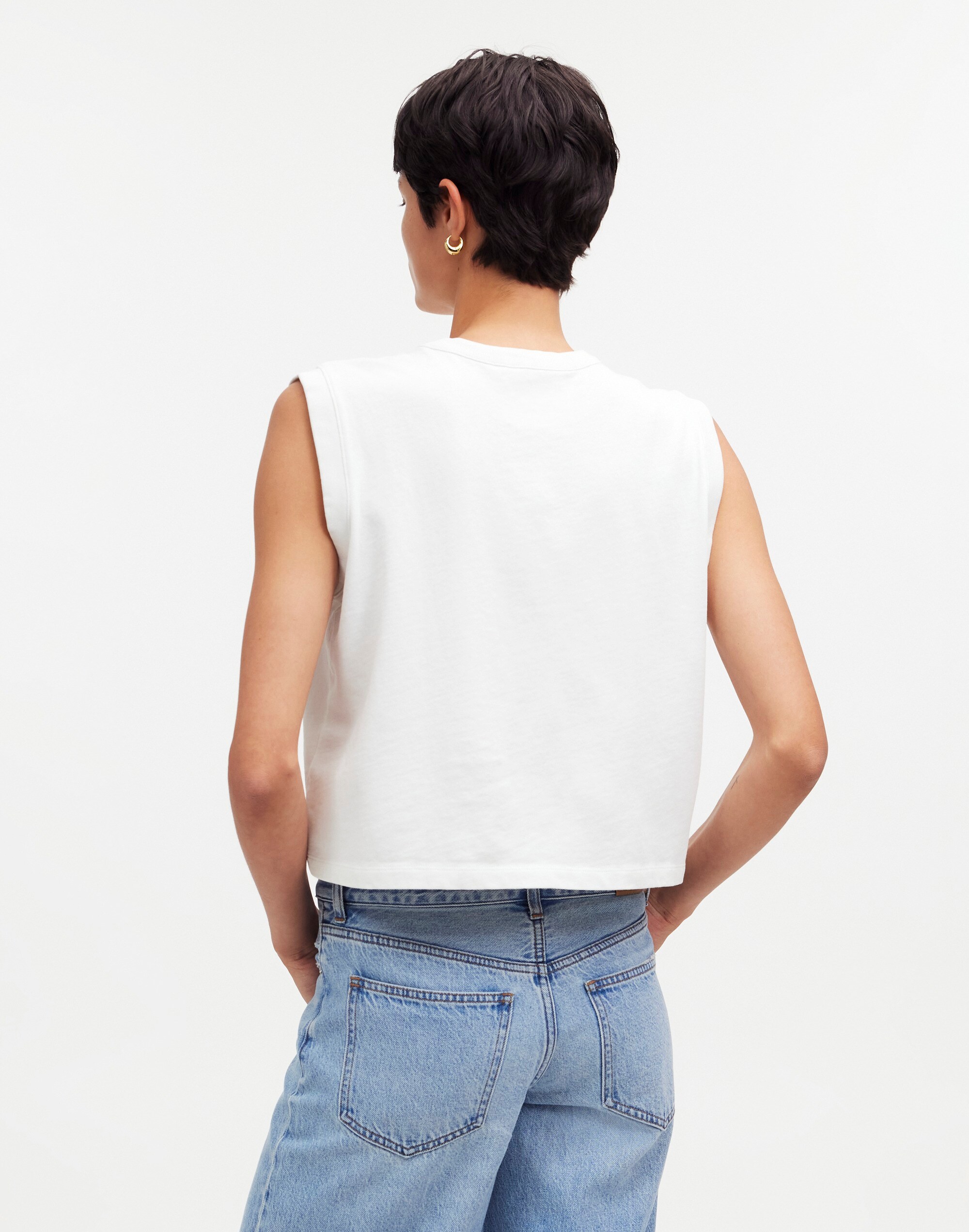 Madewell x Laetitia Rouget Graphic Crewneck Muscle Tee