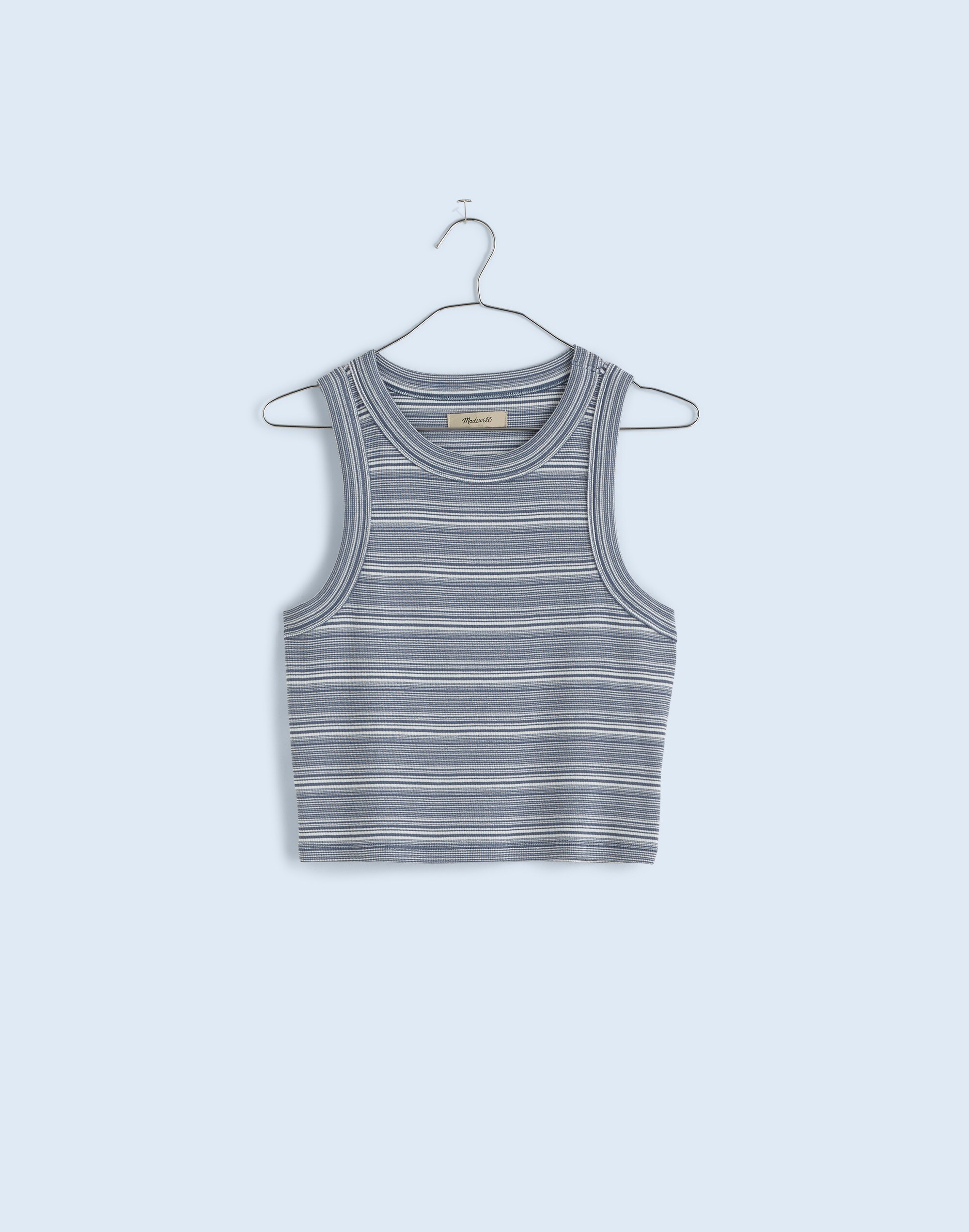 Supima&reg; Rib Crop Tank