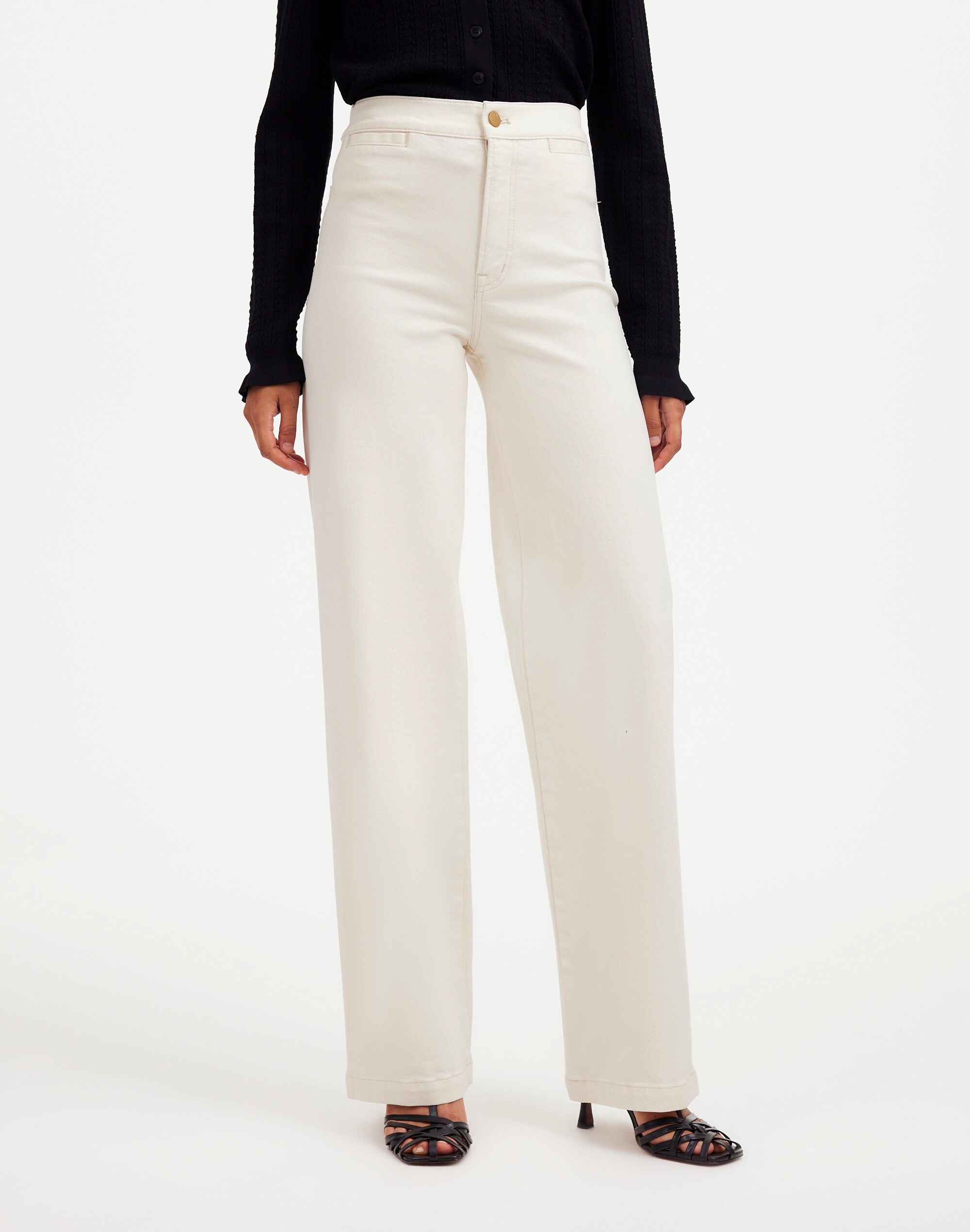 The Petite Emmett Wide-Leg Jean: Welt Pocket Edition