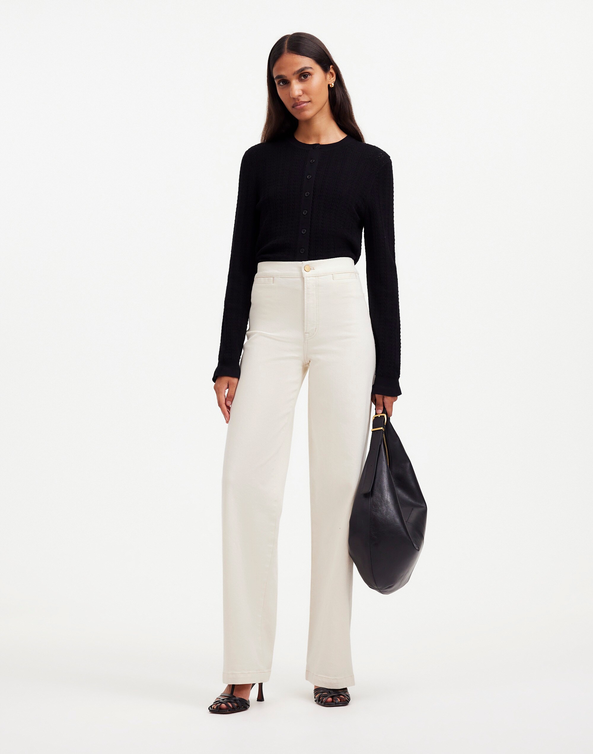 The Petite Emmett Wide-Leg Jean: Welt Pocket Edition