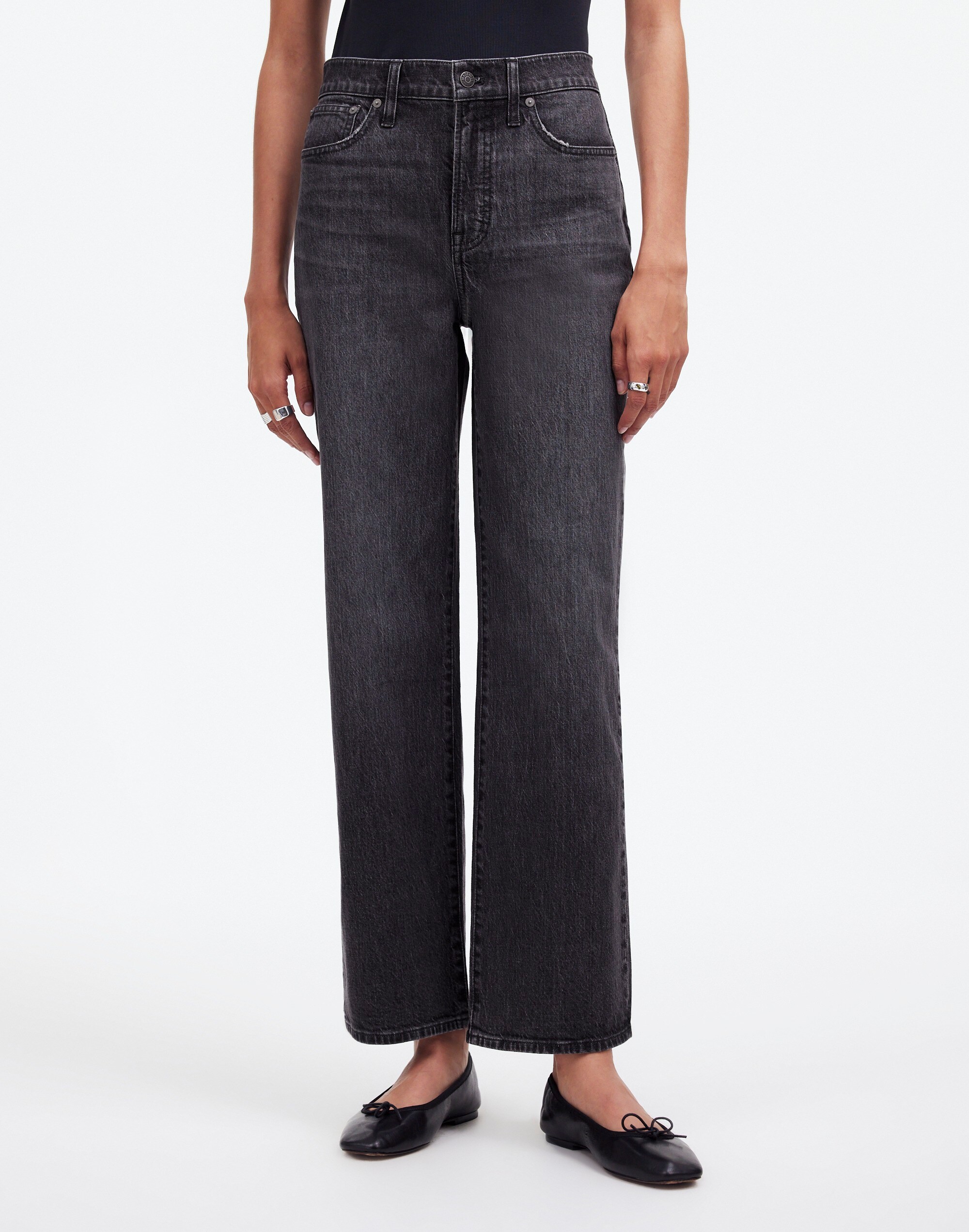 The Perfect Vintage Wide-Leg Crop Jean