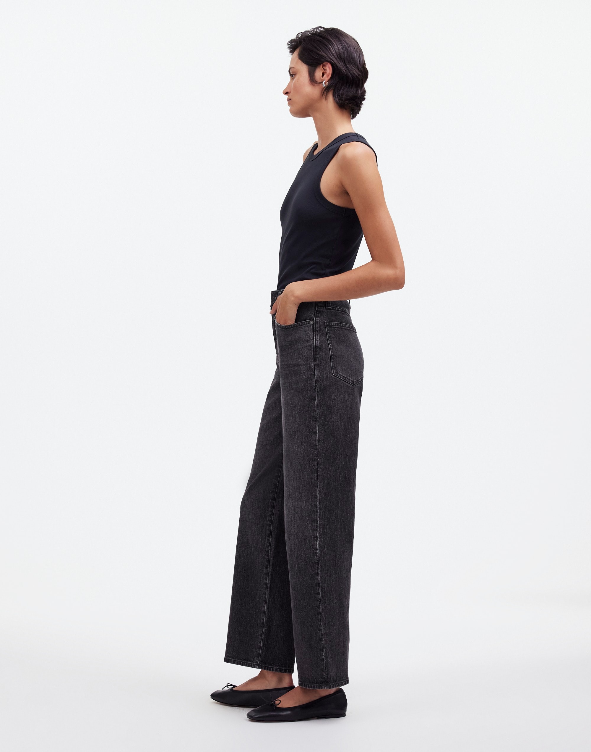 The Perfect Vintage Wide-Leg Crop Jean