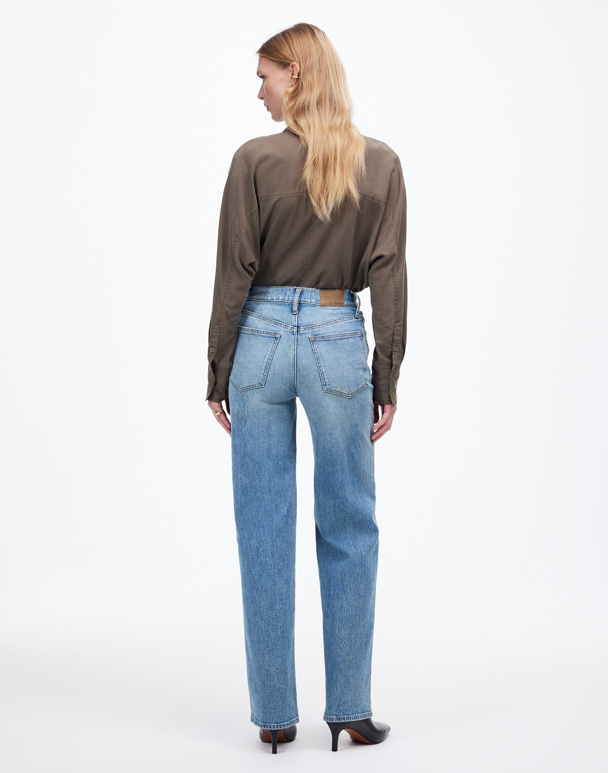 The Petite Perfect Vintage Wide-Leg Jean in Enmore Wash Alternate Image 4