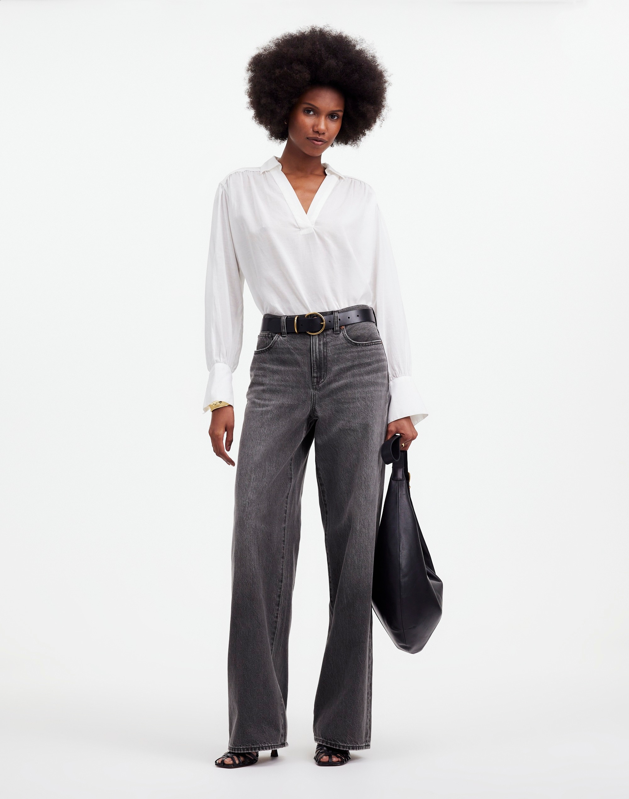 Superwide-Leg Jeans in Kingswood Wash