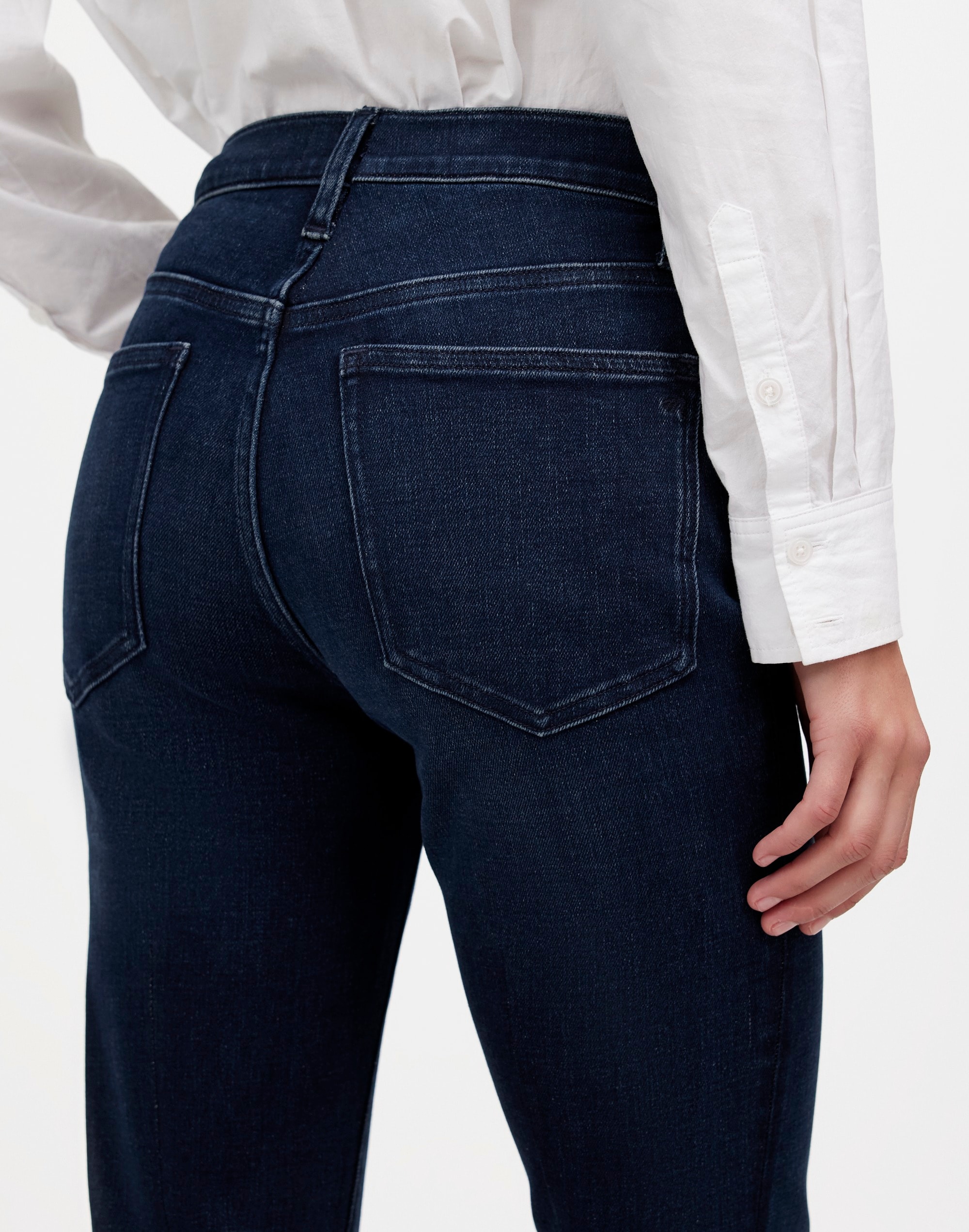 Petite Kick Out Full-Length Jeans