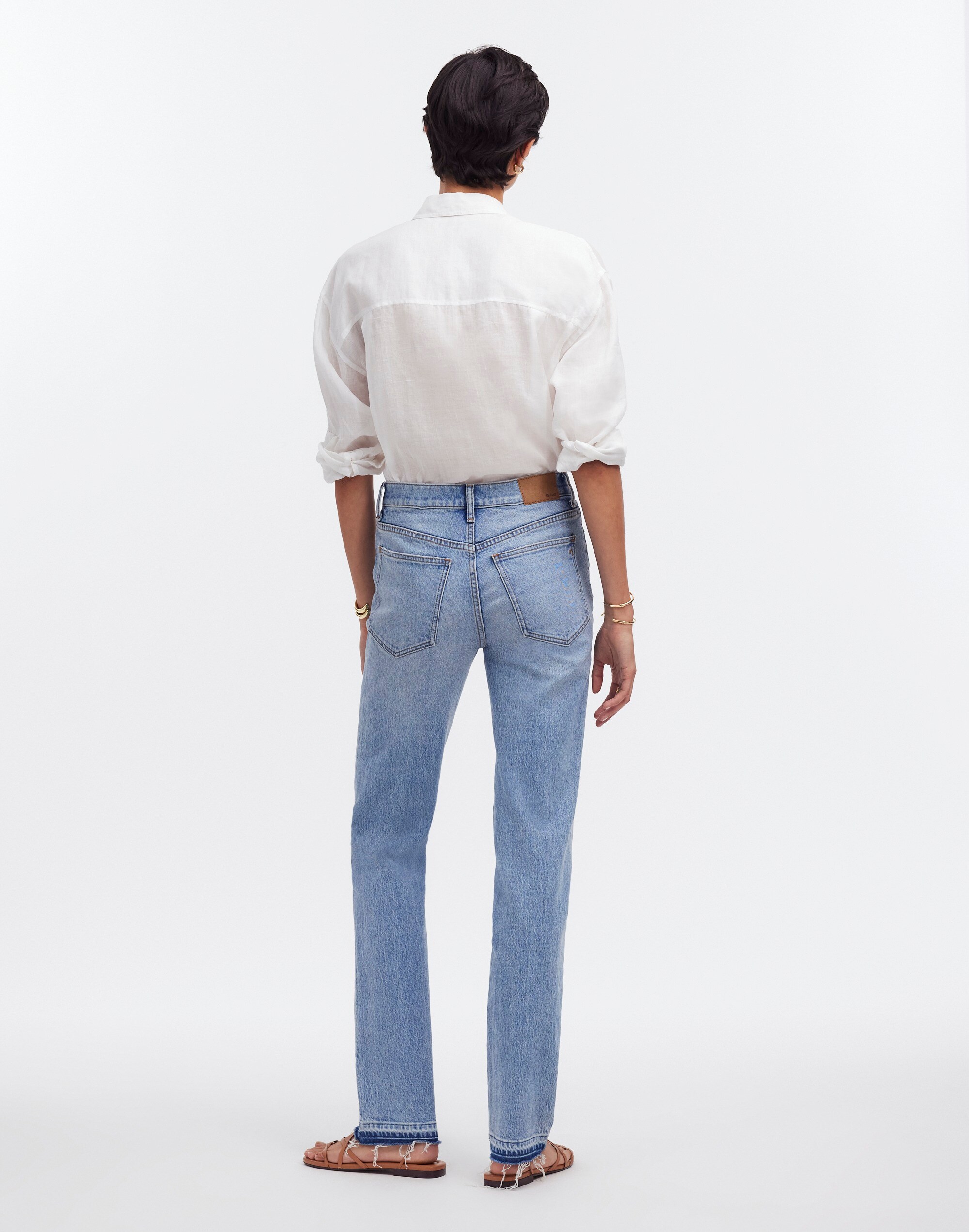The '90s Straight Mid-Rise Jean