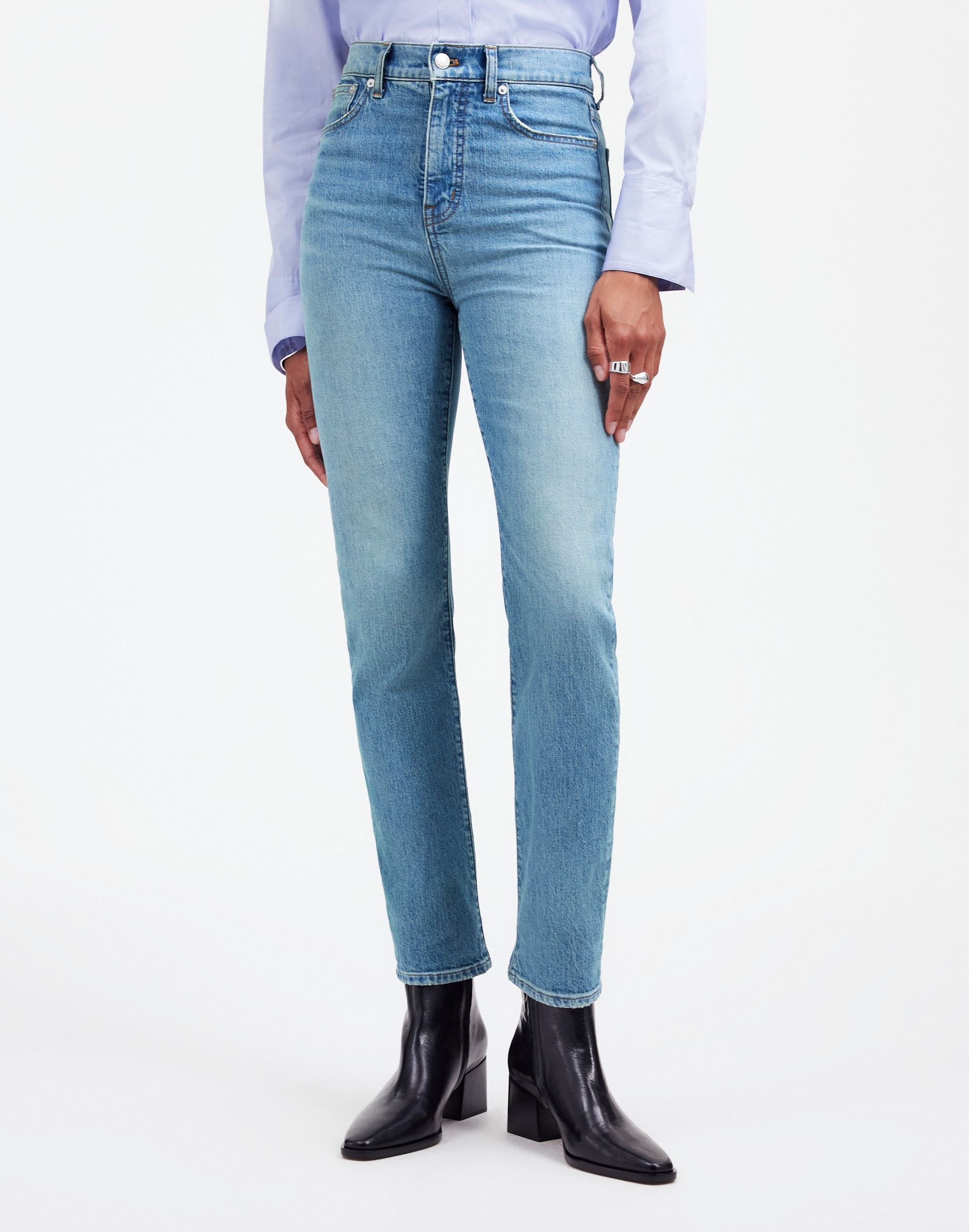 The '90s Straight Crop Jean