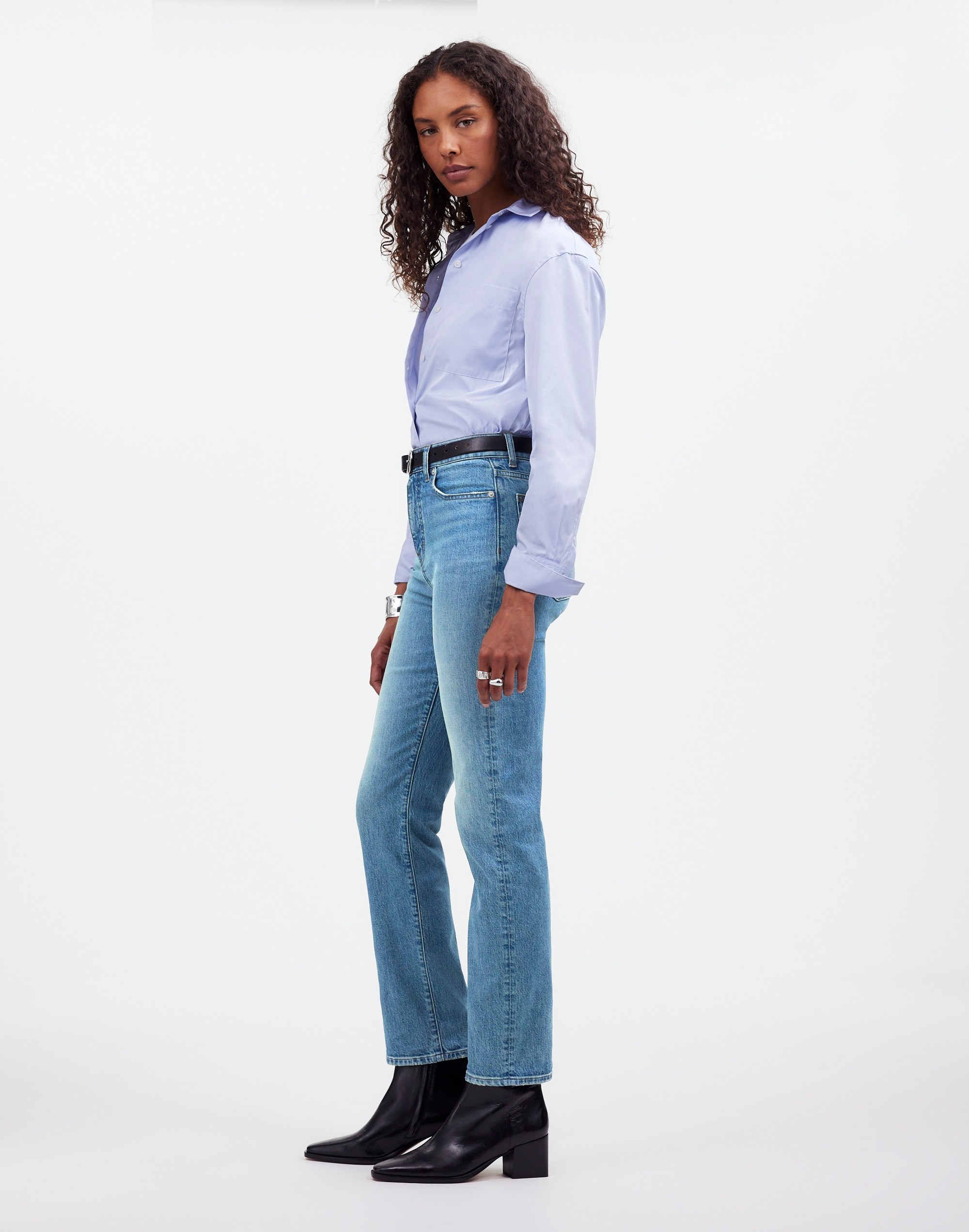 The '90s Straight Crop Jean