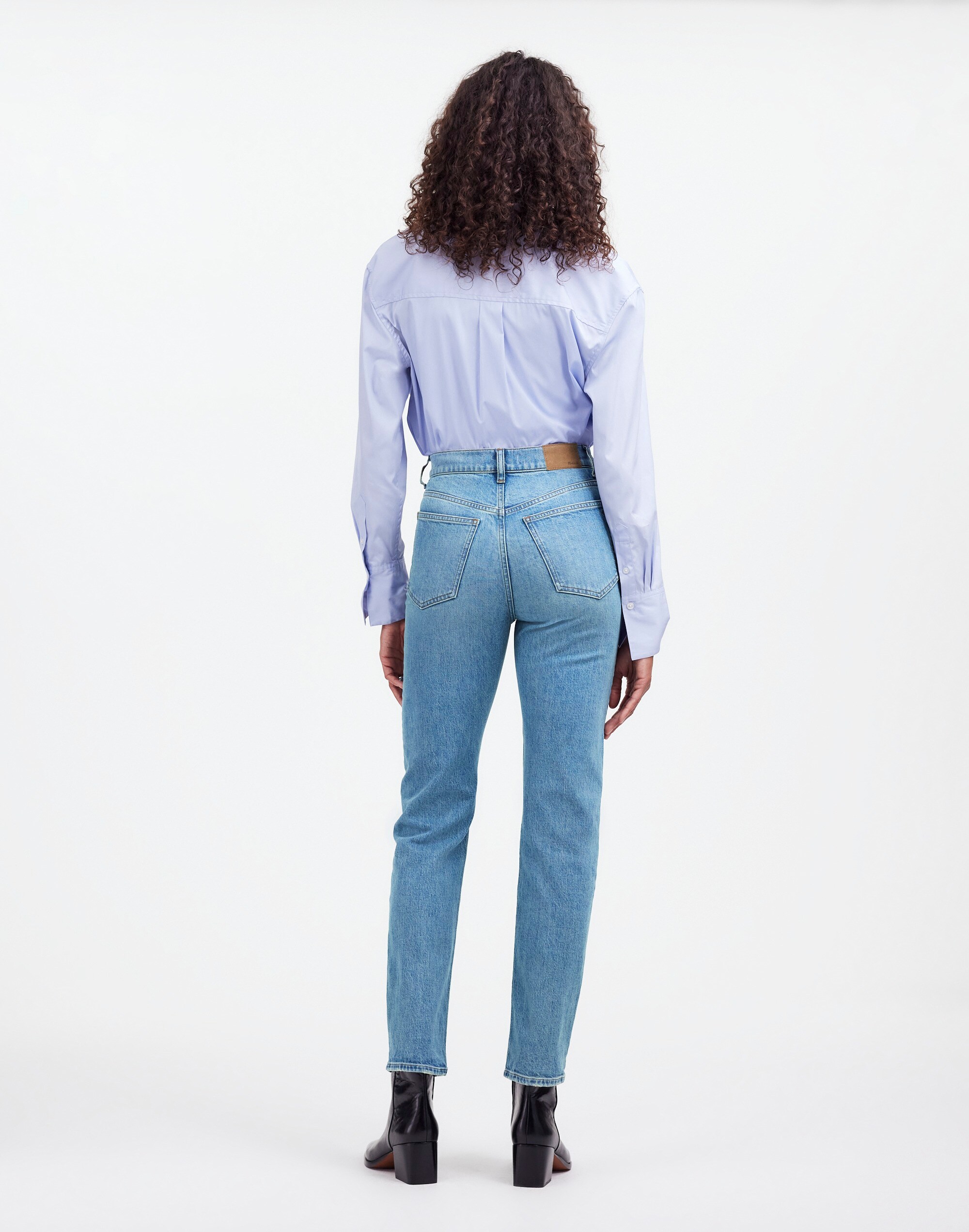 The '90s Straight Crop Jean | Madewell