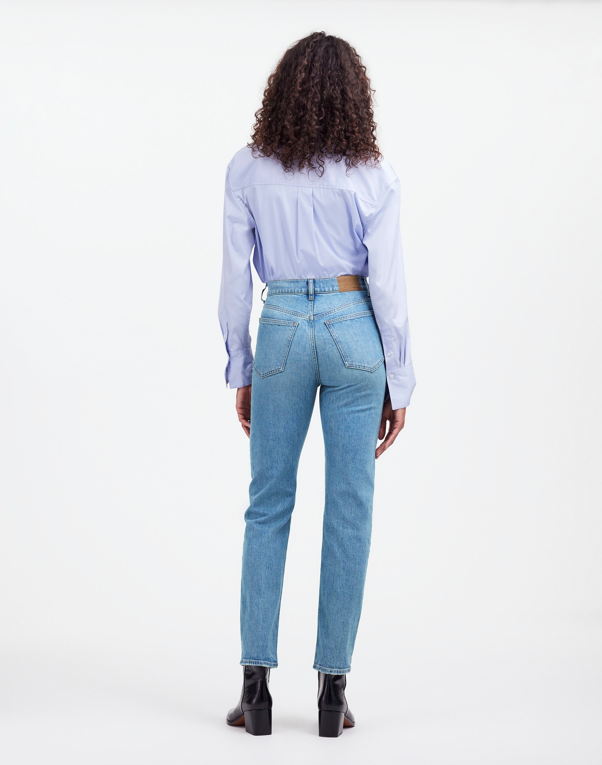 The '90s Straight Crop Jean