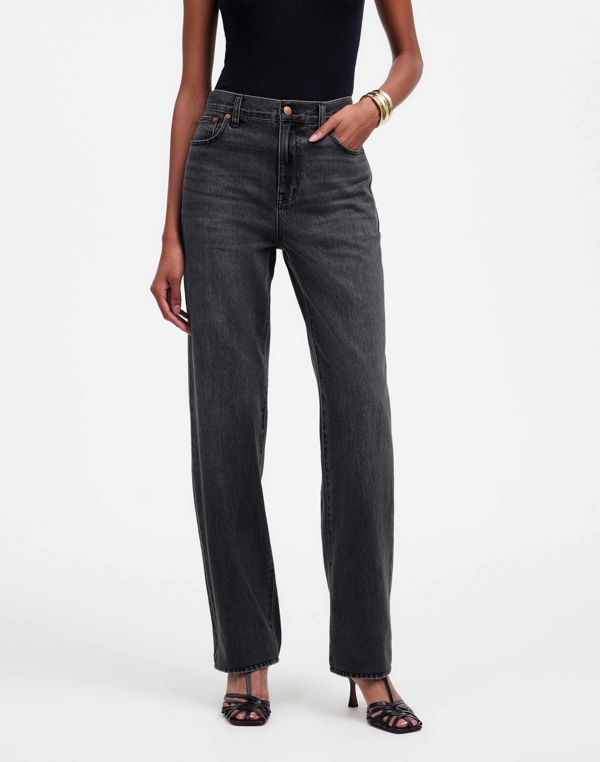 The Petite Rail Straight Jean