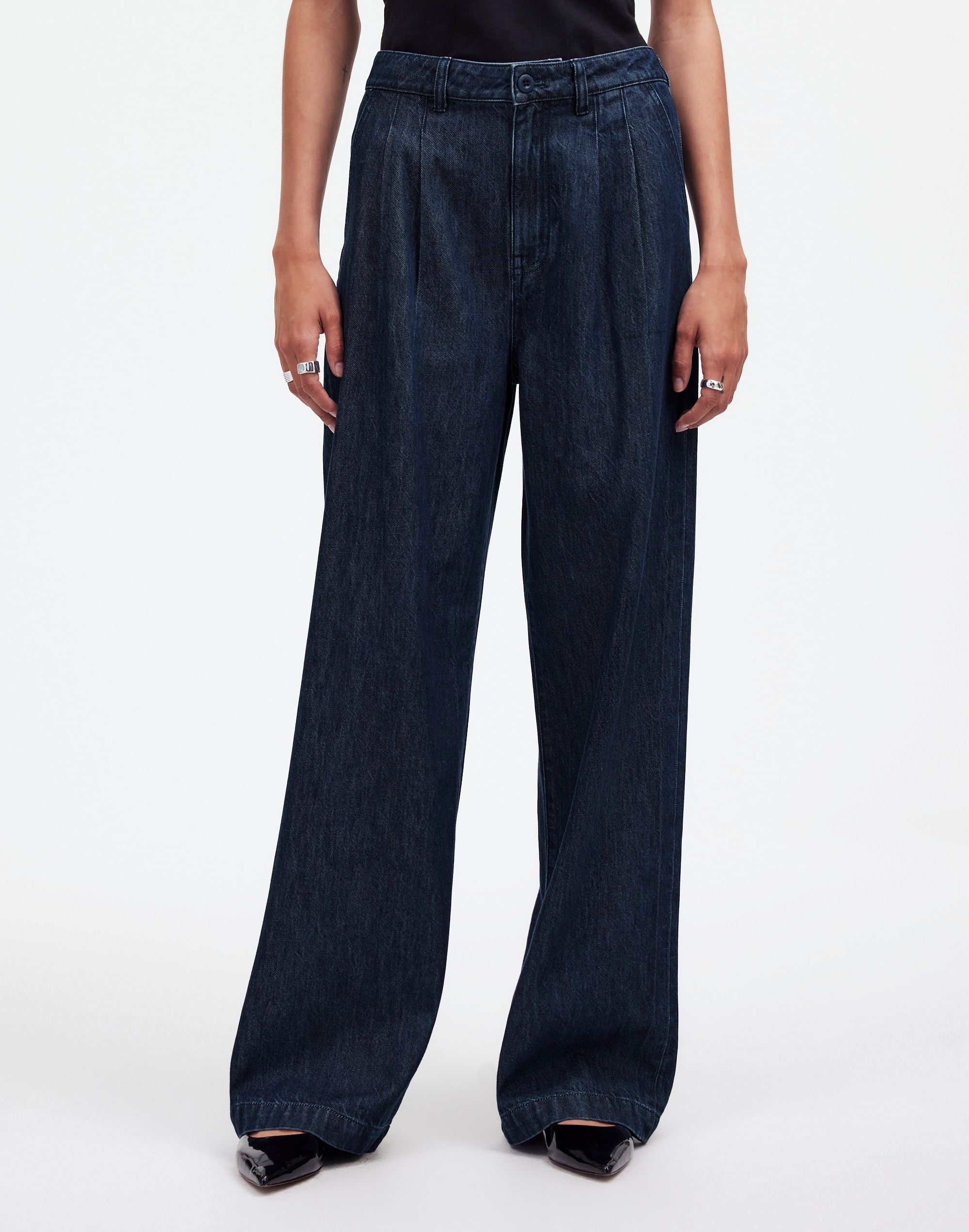 The Tall Harlow Wide-Leg Jean: Airy Denim Edition