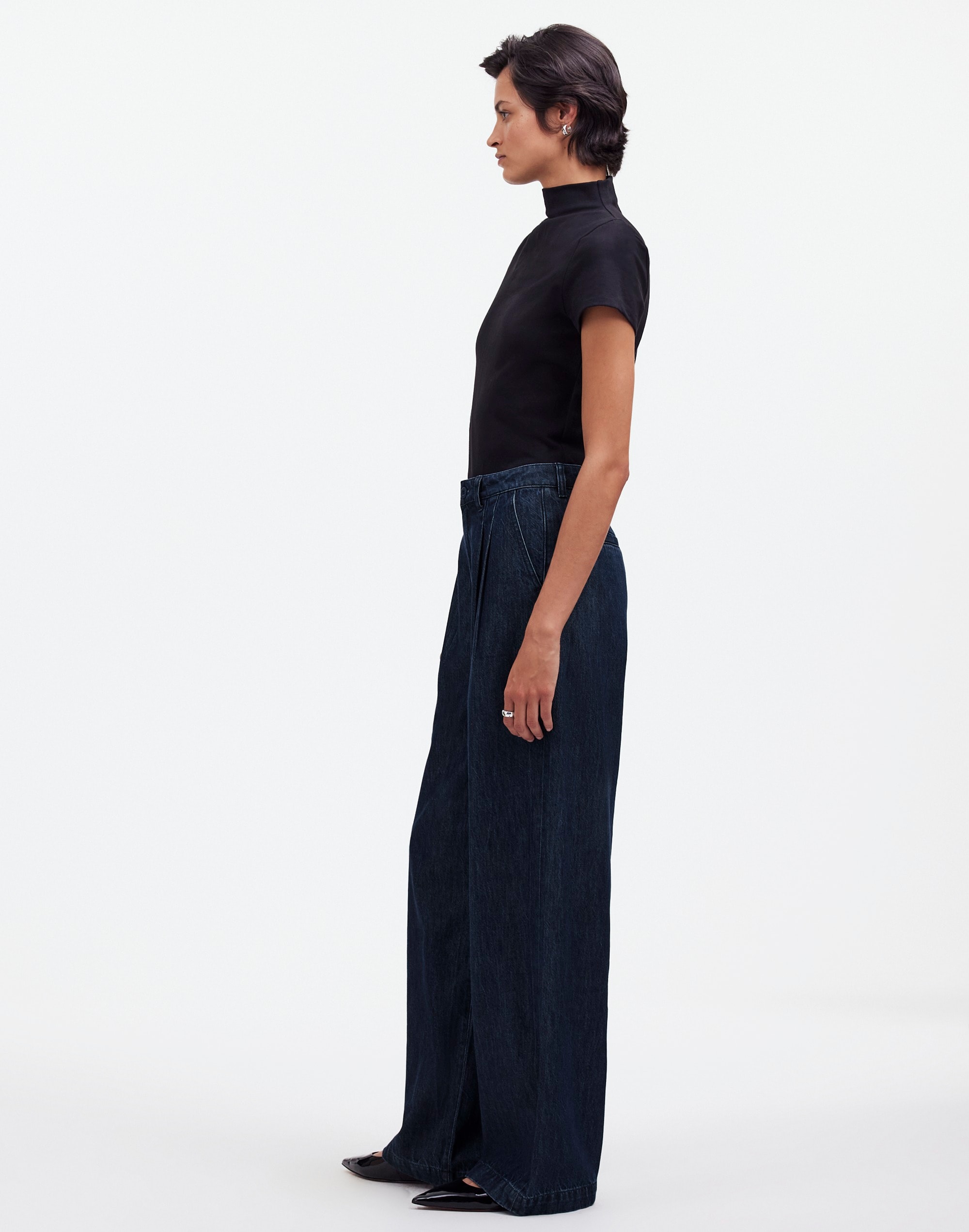 The Tall Harlow Wide-Leg Jean: Airy Denim Edition