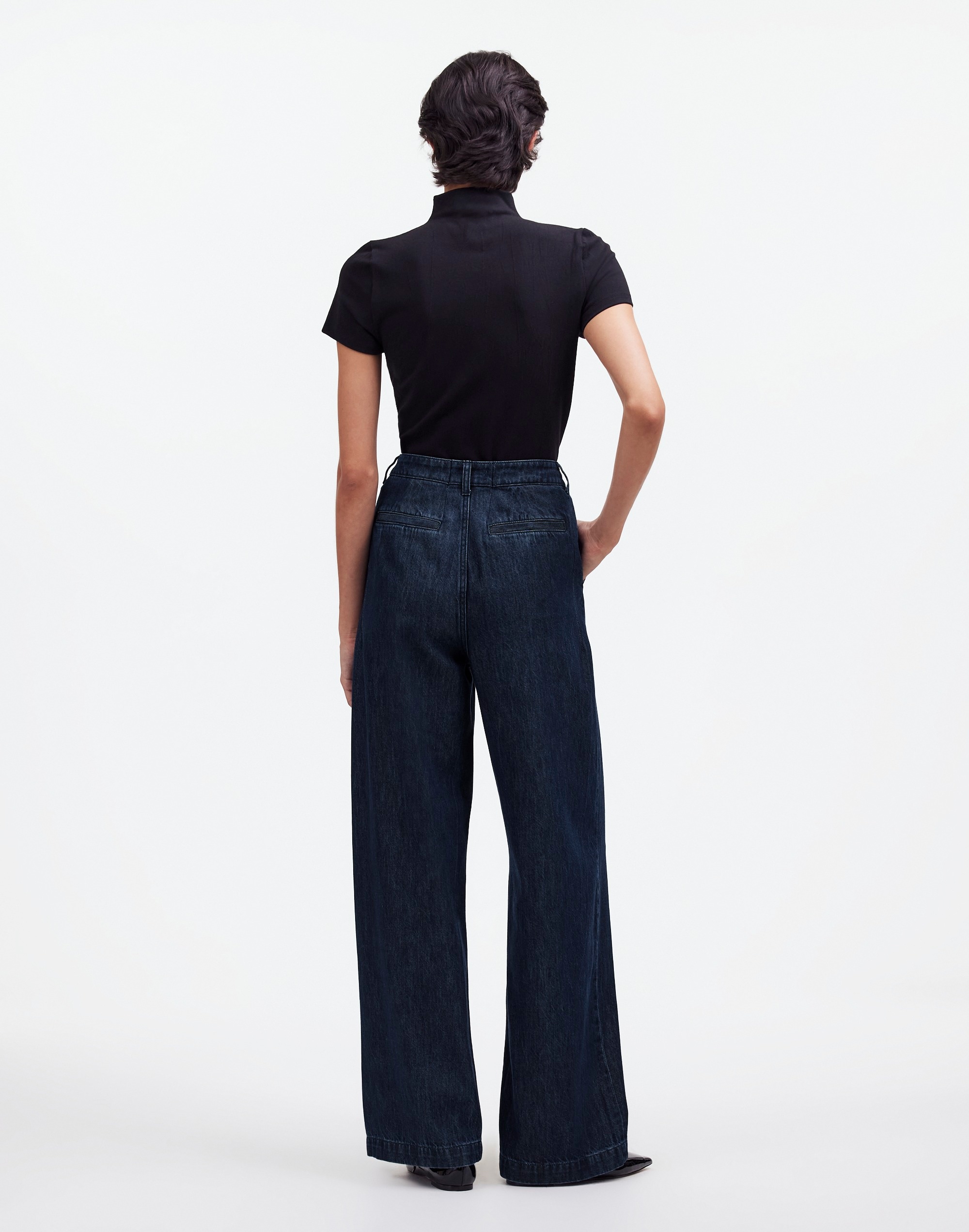 The Tall Harlow Wide-Leg Jean: Airy Denim Edition