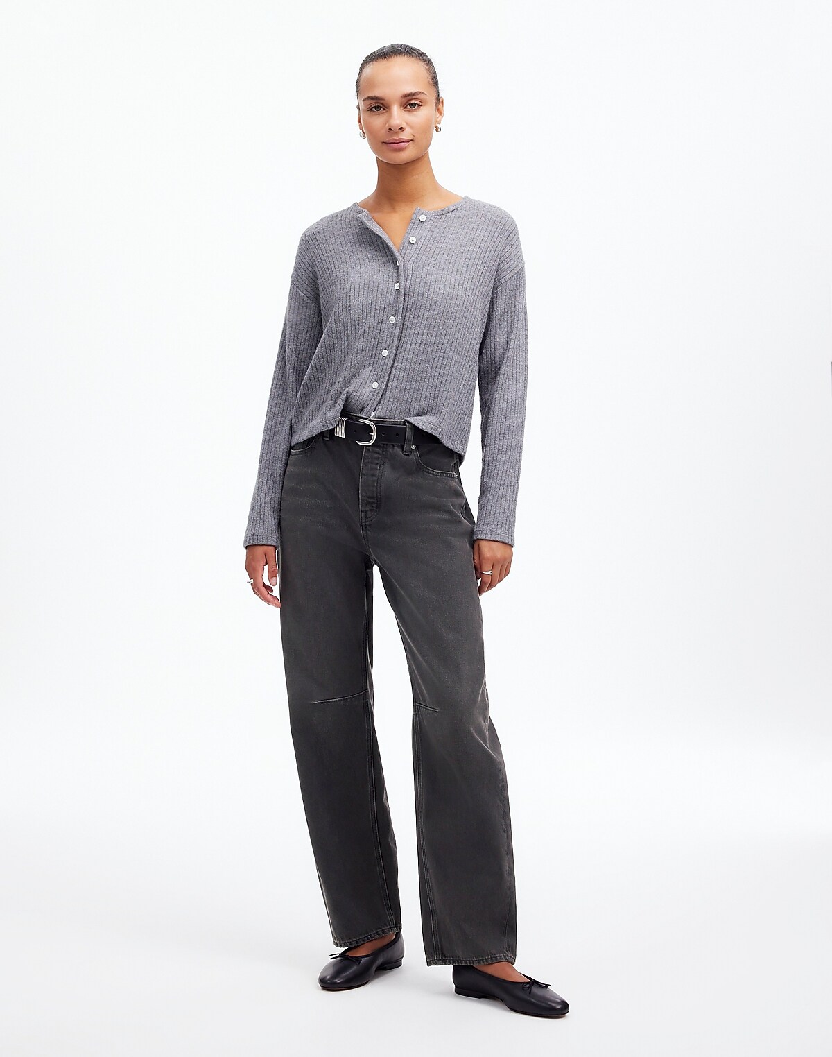 The Darted Barrel-Leg Jean