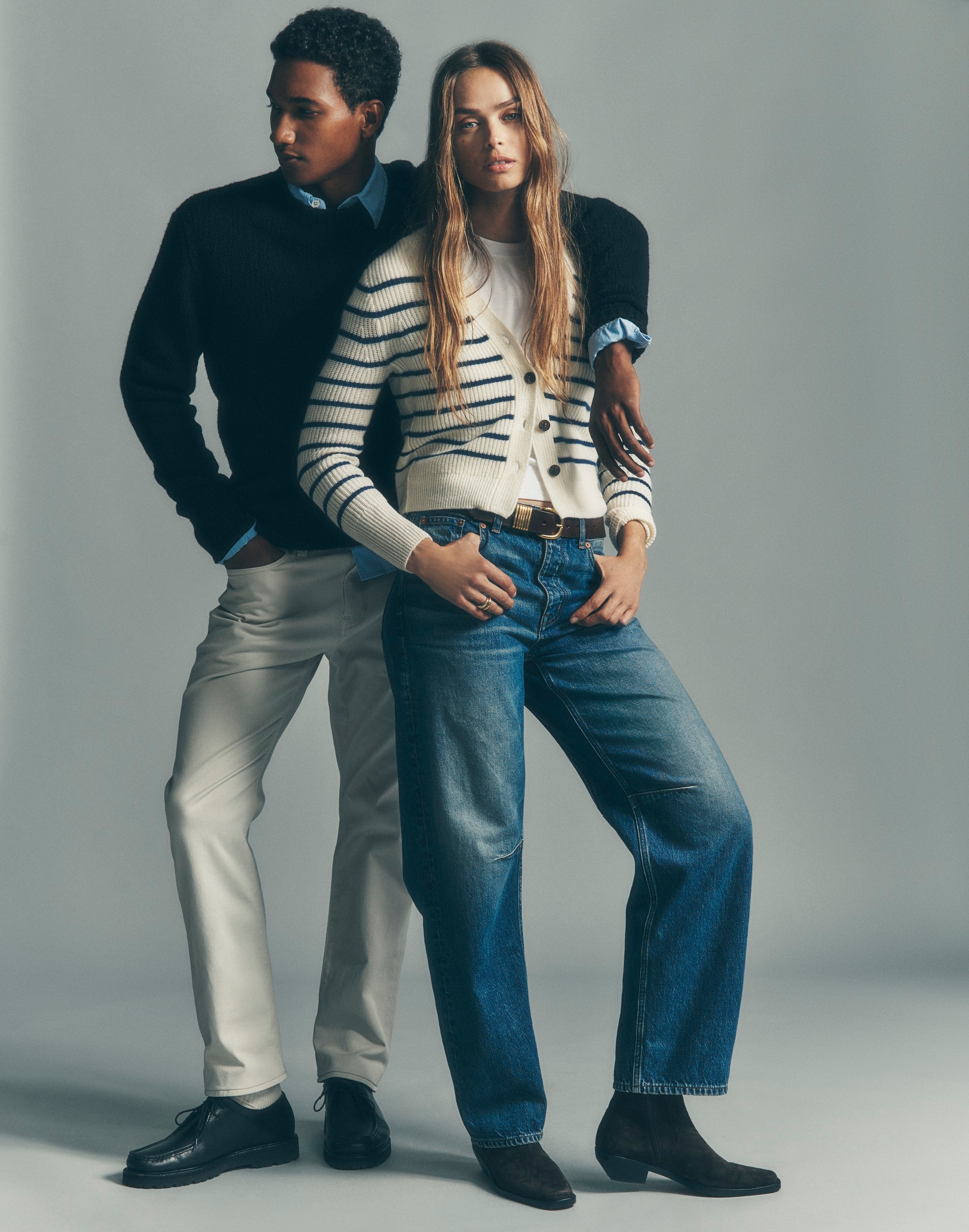 The Petite Darted Barrel-Leg Jean