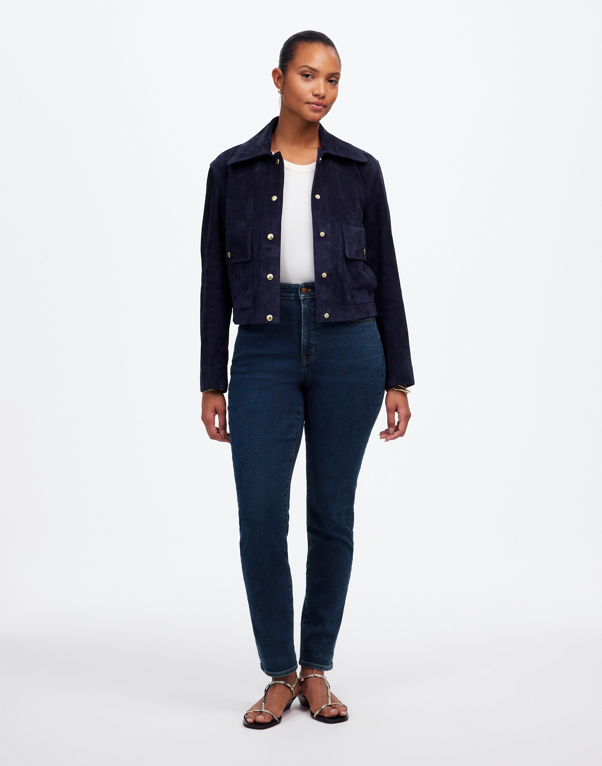 the curvy perfect vintage jean in larkspur wash