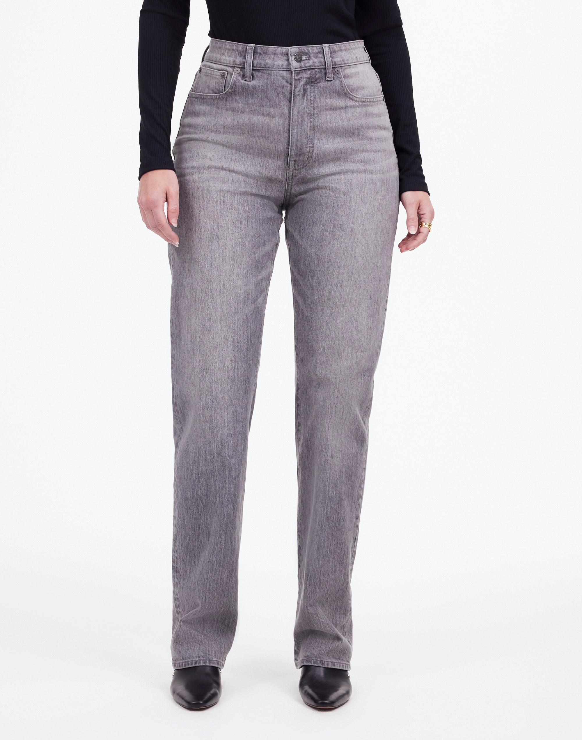 The Curvy '90s Straight Jean