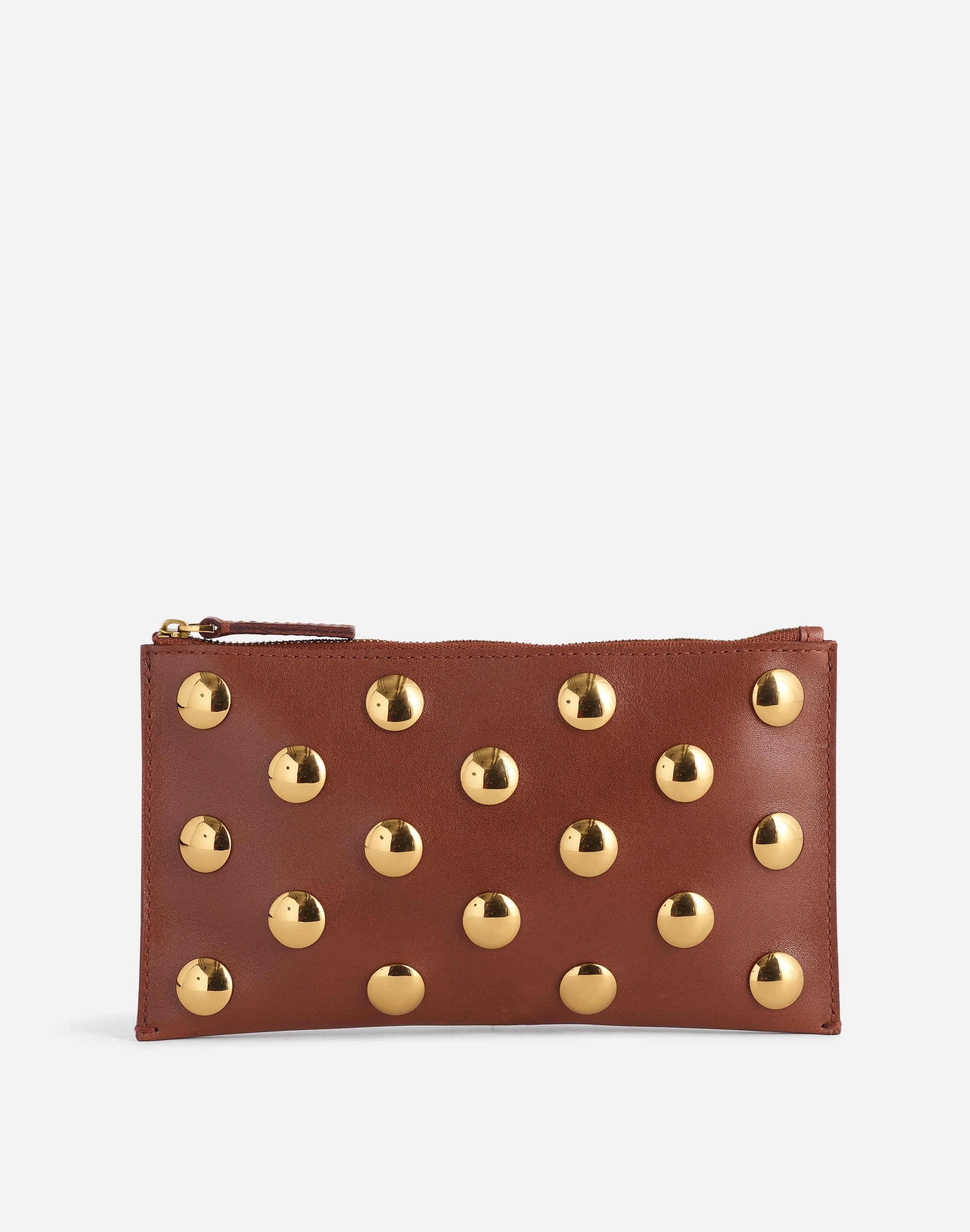 The Pouch Clutch in Leather