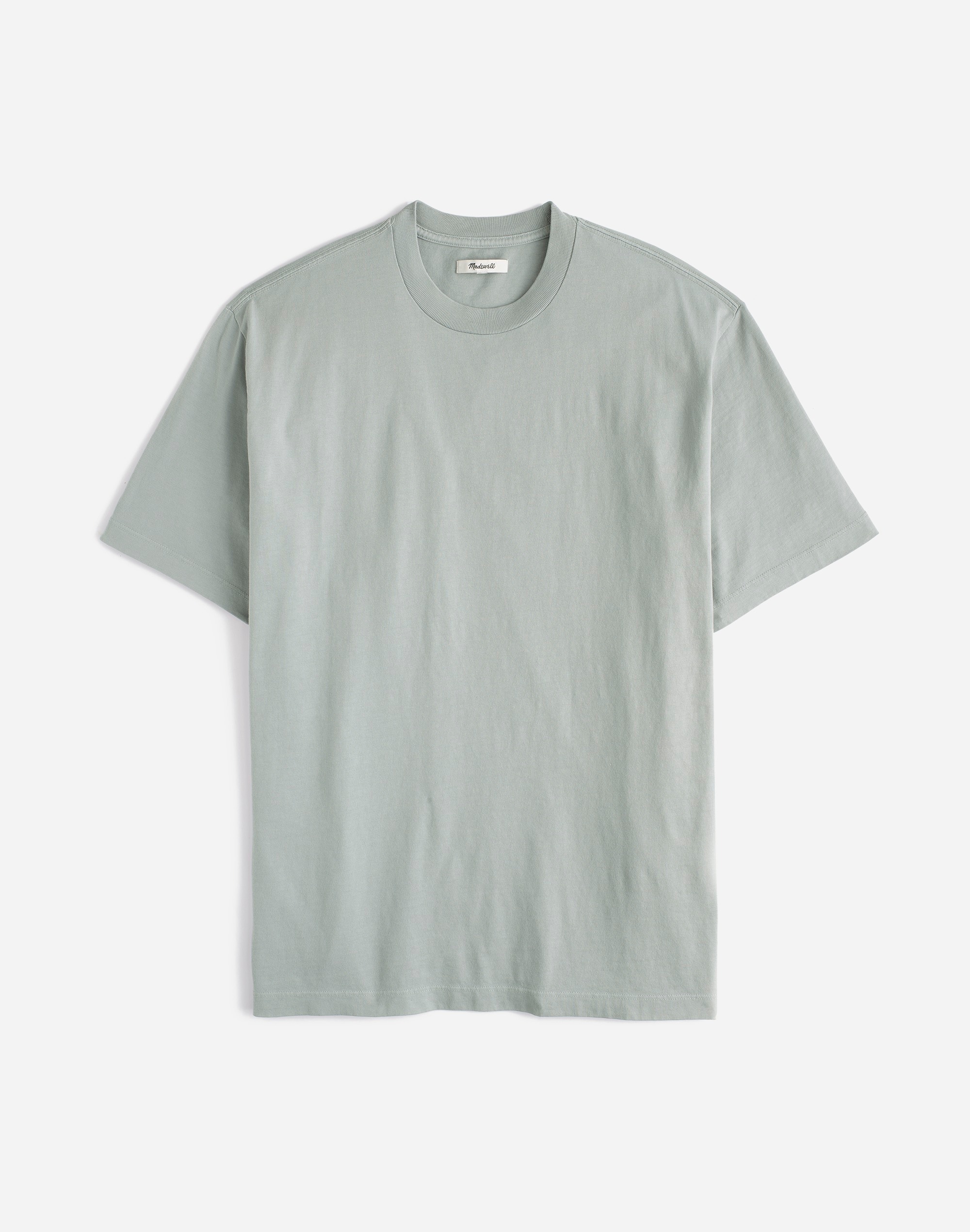 Mw Washed Relaxed Tee In Glassware Blue