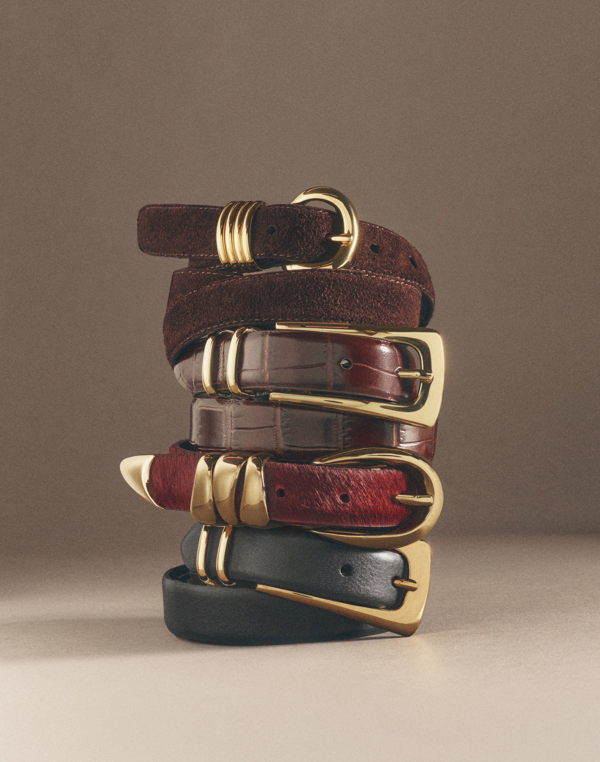 Triple Metal Keeper Belt