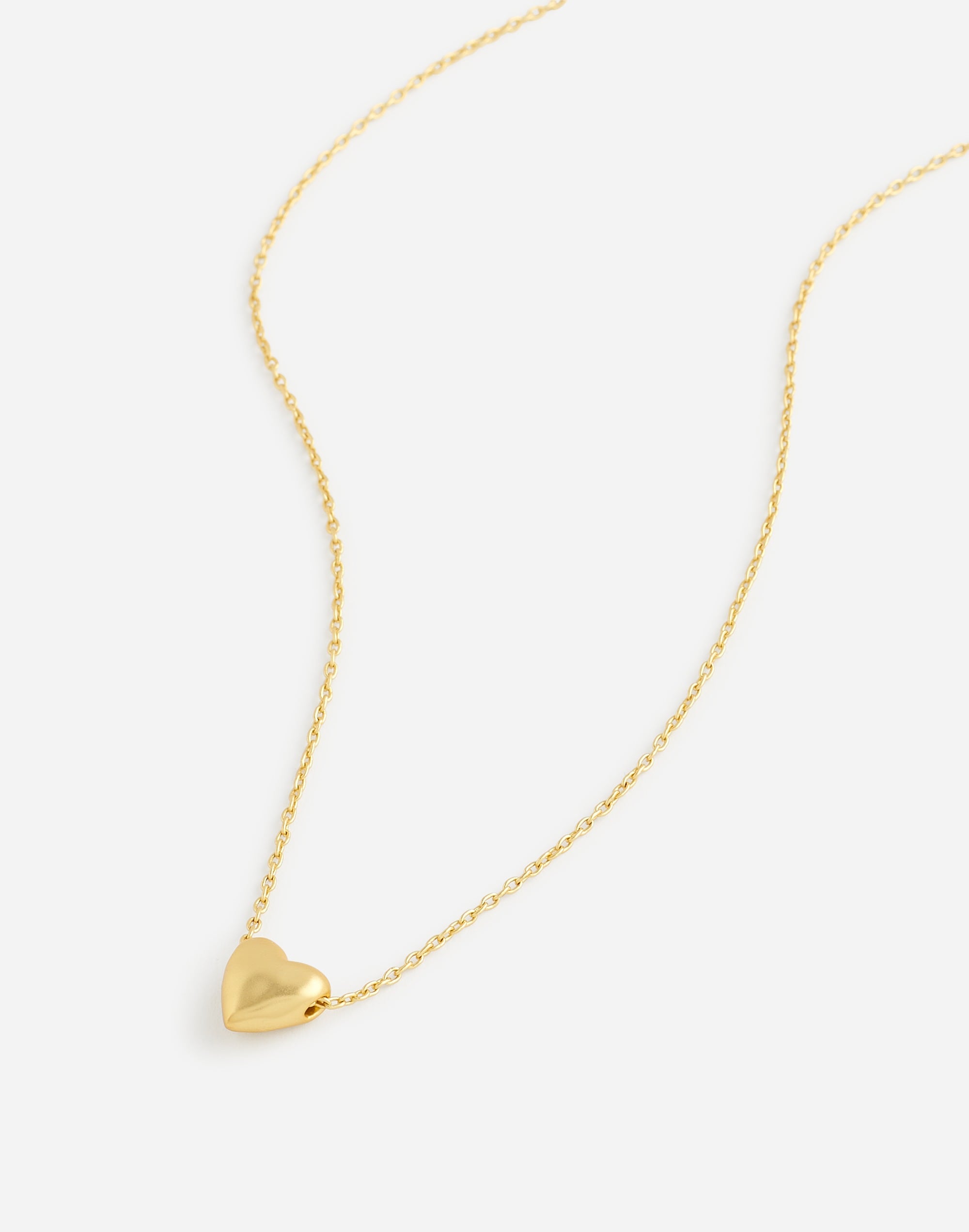 Heart Pendant Chain Necklace