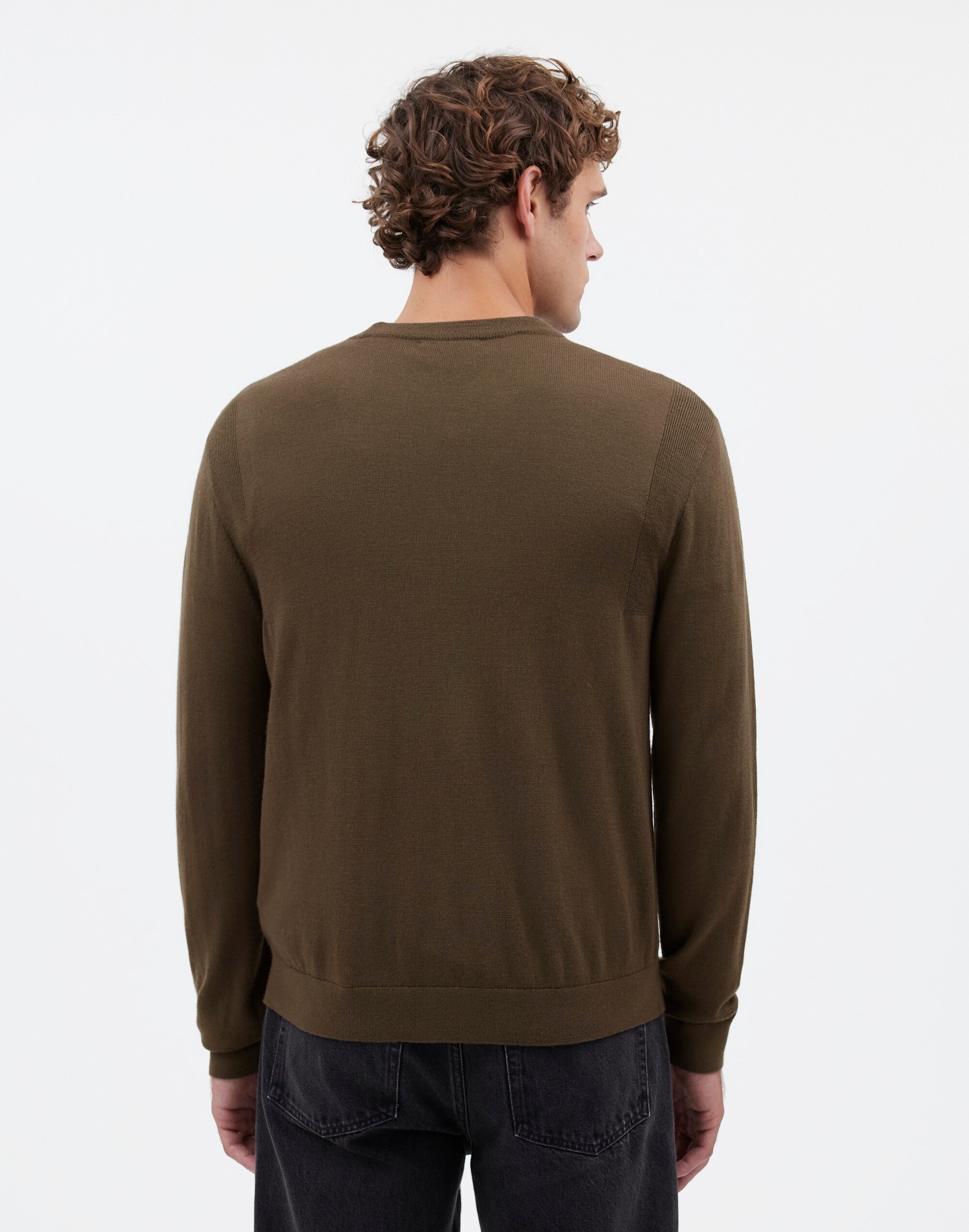Merino Wool Crewneck Sweater