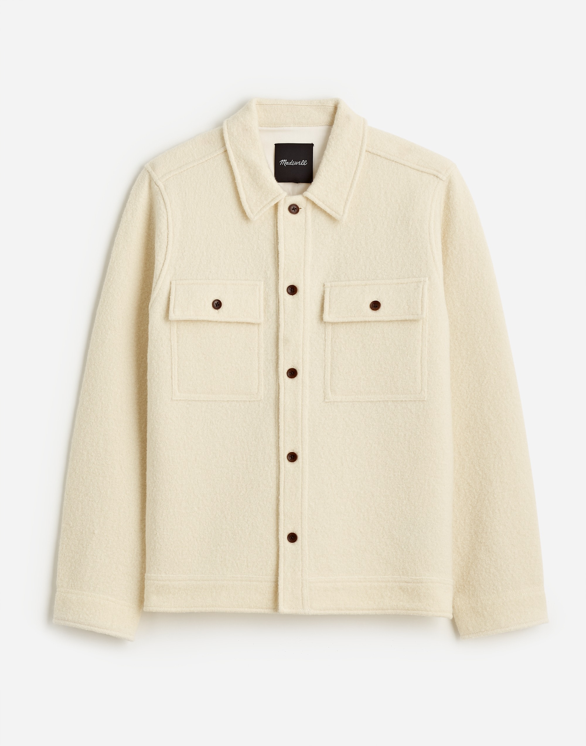 Boiled Wool Shirt-Jacket