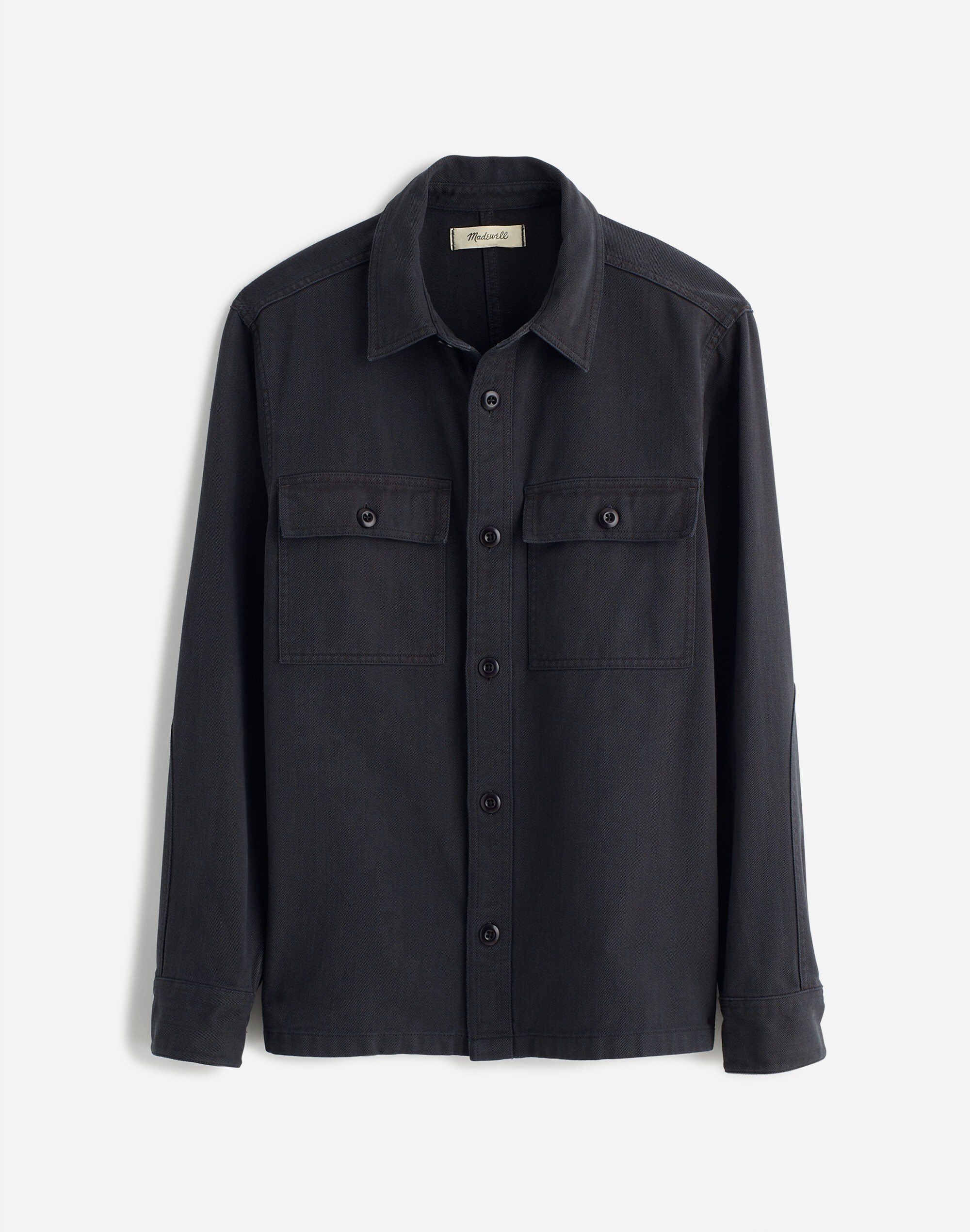 Garment-Dyed Straight-Hem Work Shirt | Madewell