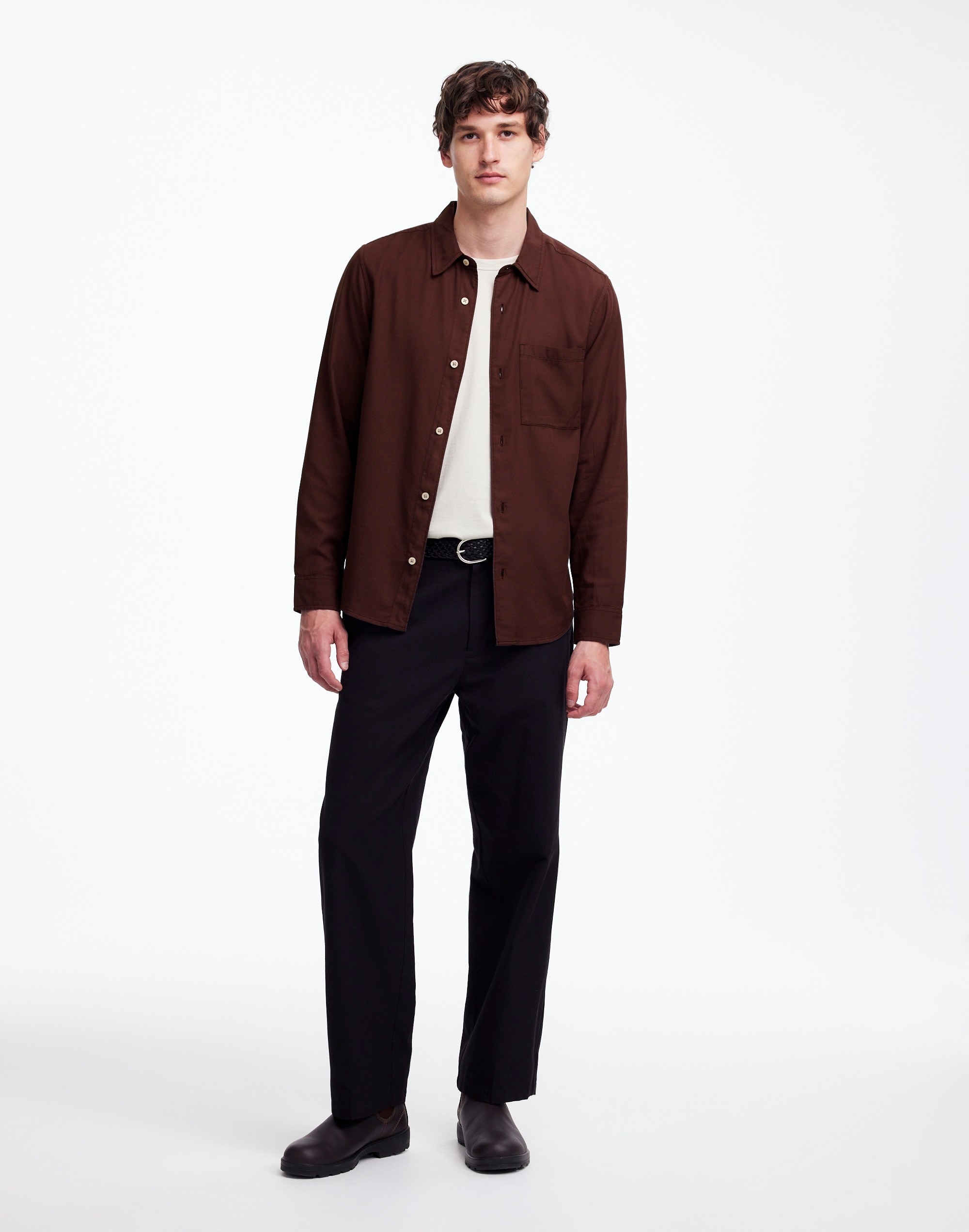 The Perfect Shirt Softdrape Twill | Madewell