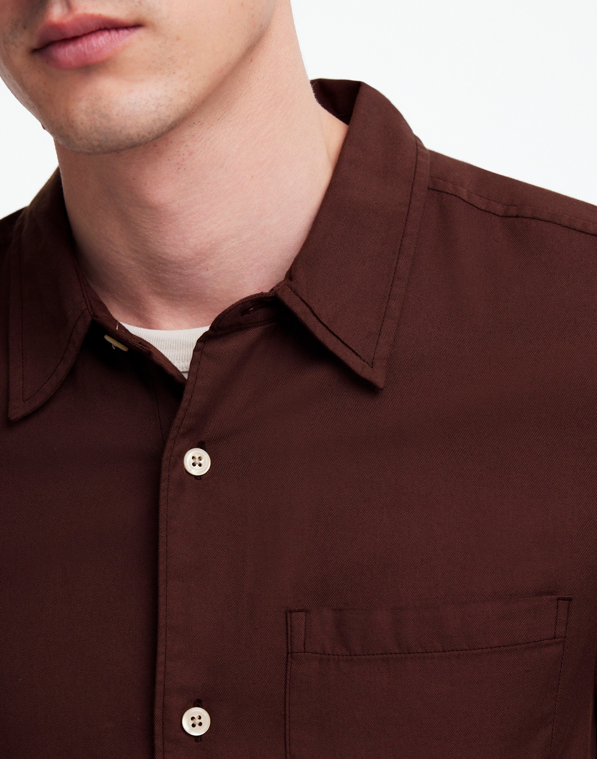 The Perfect Shirt Softdrape Twill | Madewell