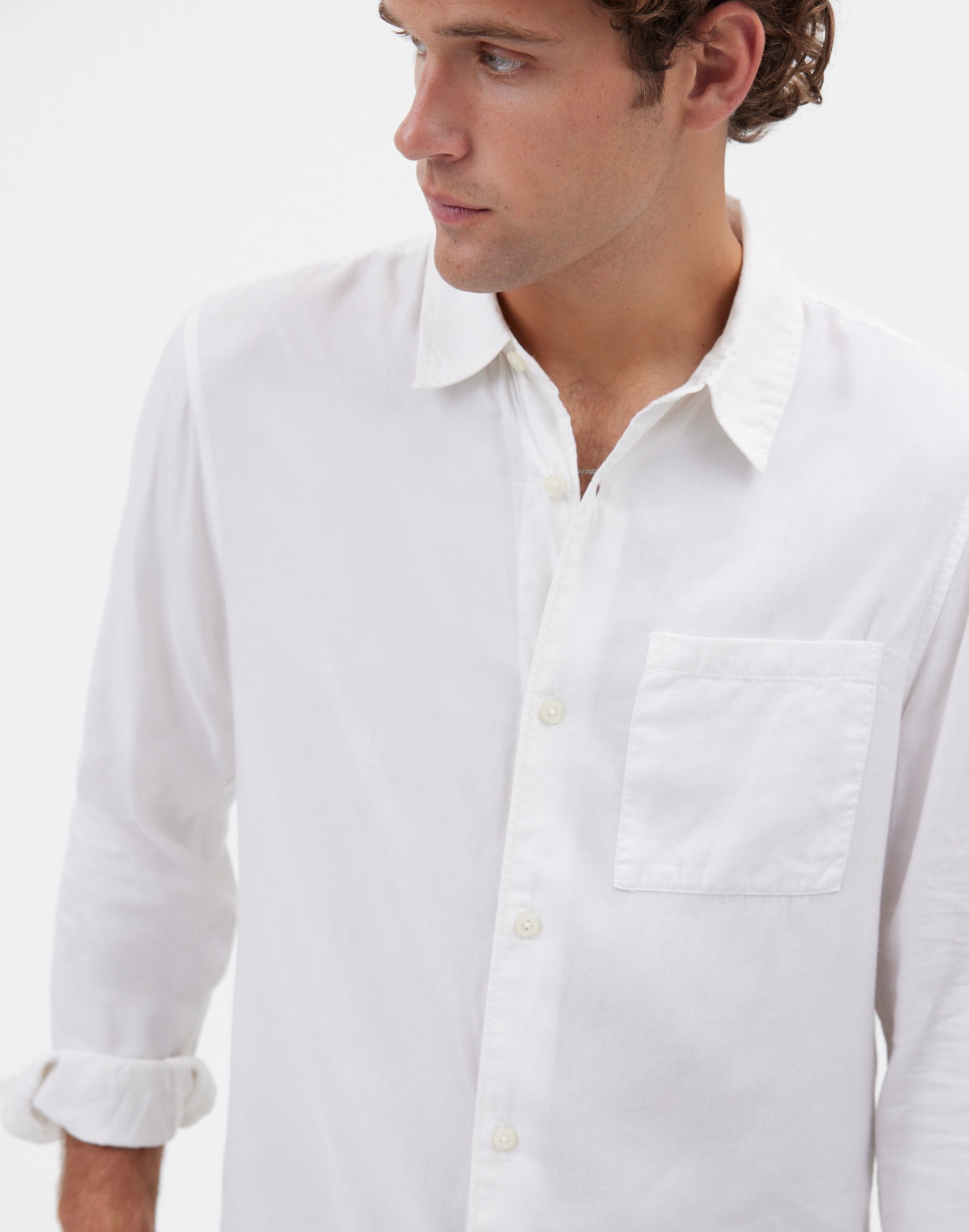 The Perfect Shirt in Softdrape Twill