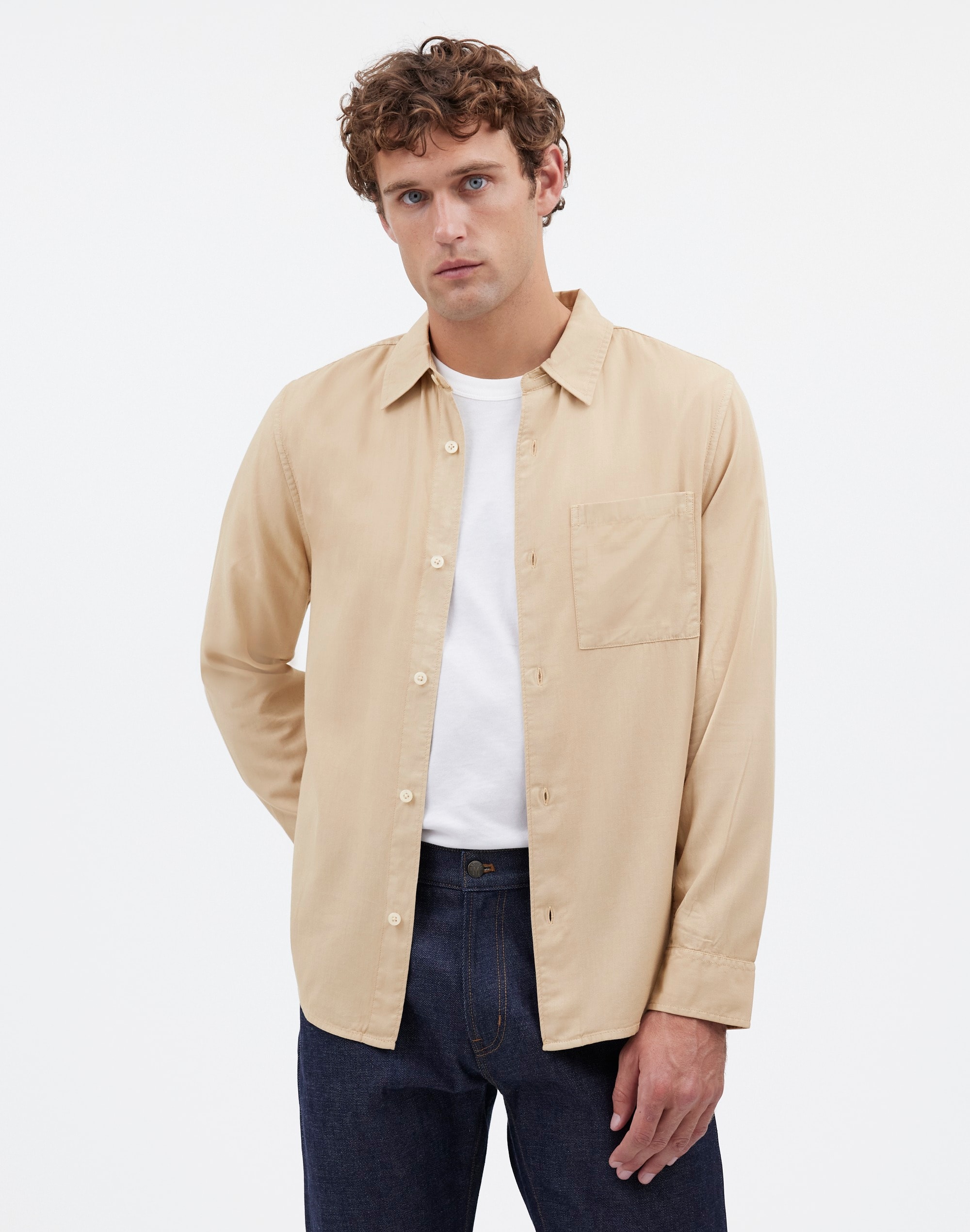 The Perfect Shirt in Softdrape Twill