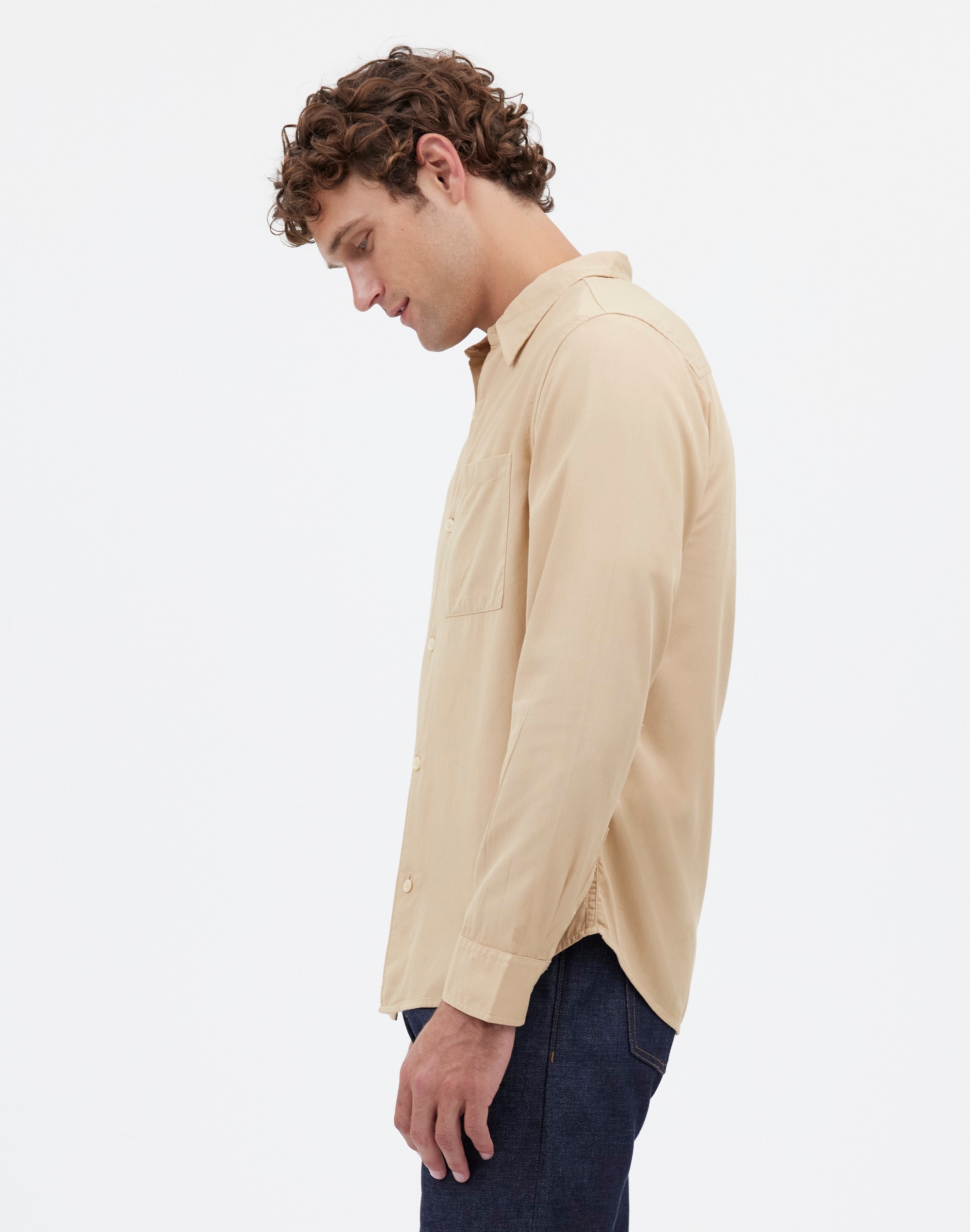 The Perfect Shirt in Softdrape Twill