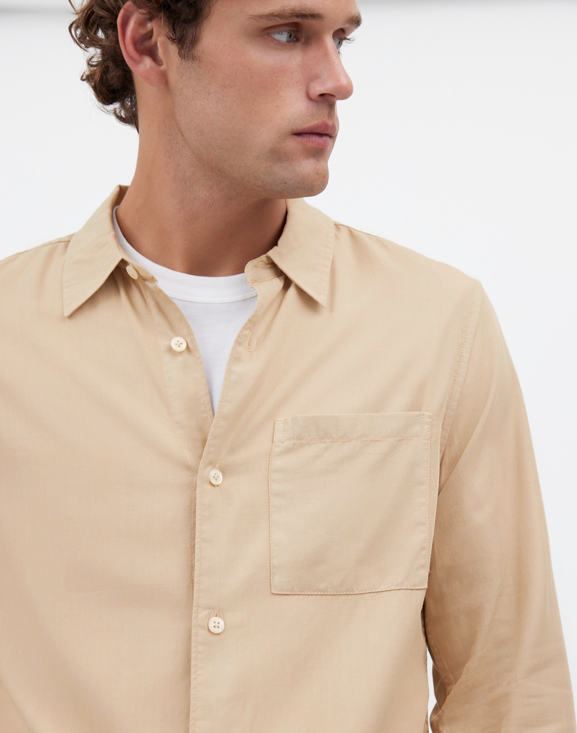 The Perfect Shirt in Softdrape Twill