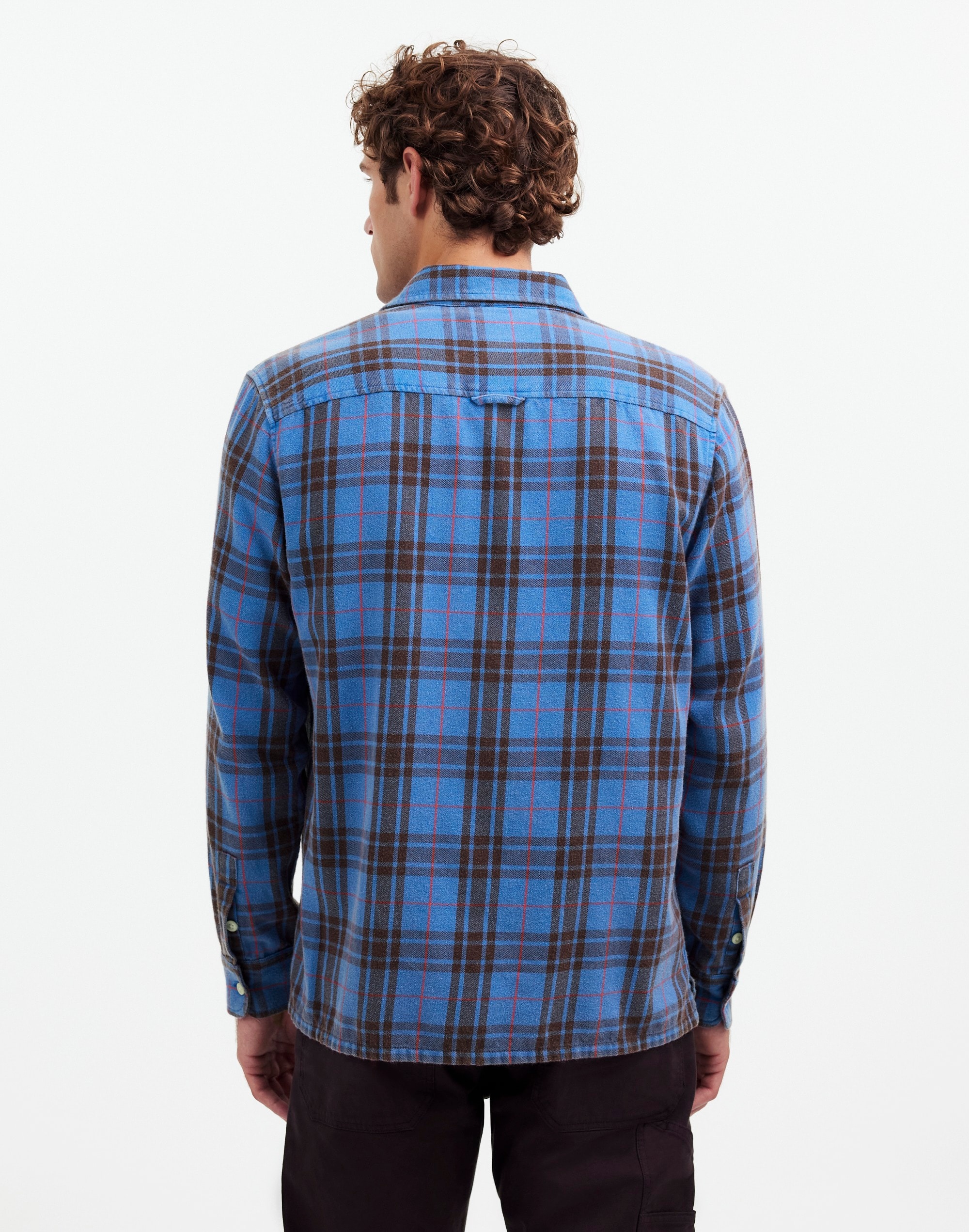 Easy Shirt in Brushed Flannel Alternate Image 4