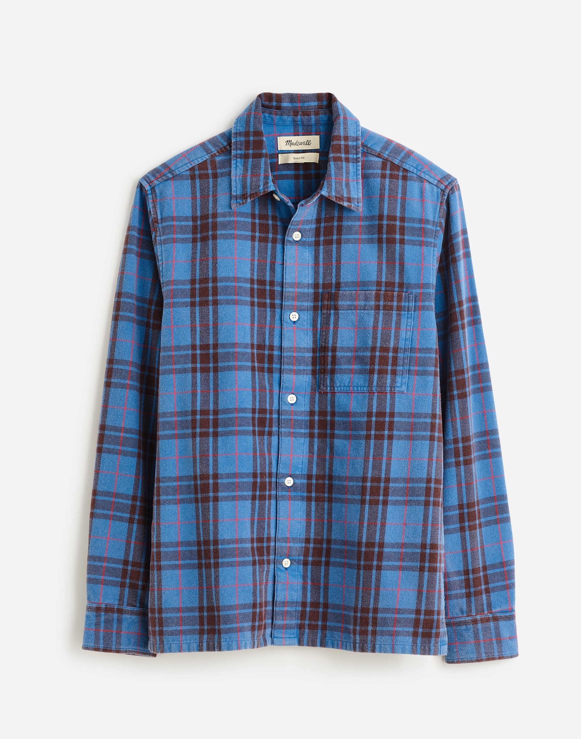 Easy Shirt in Brushed Flannel Alternate Image 6