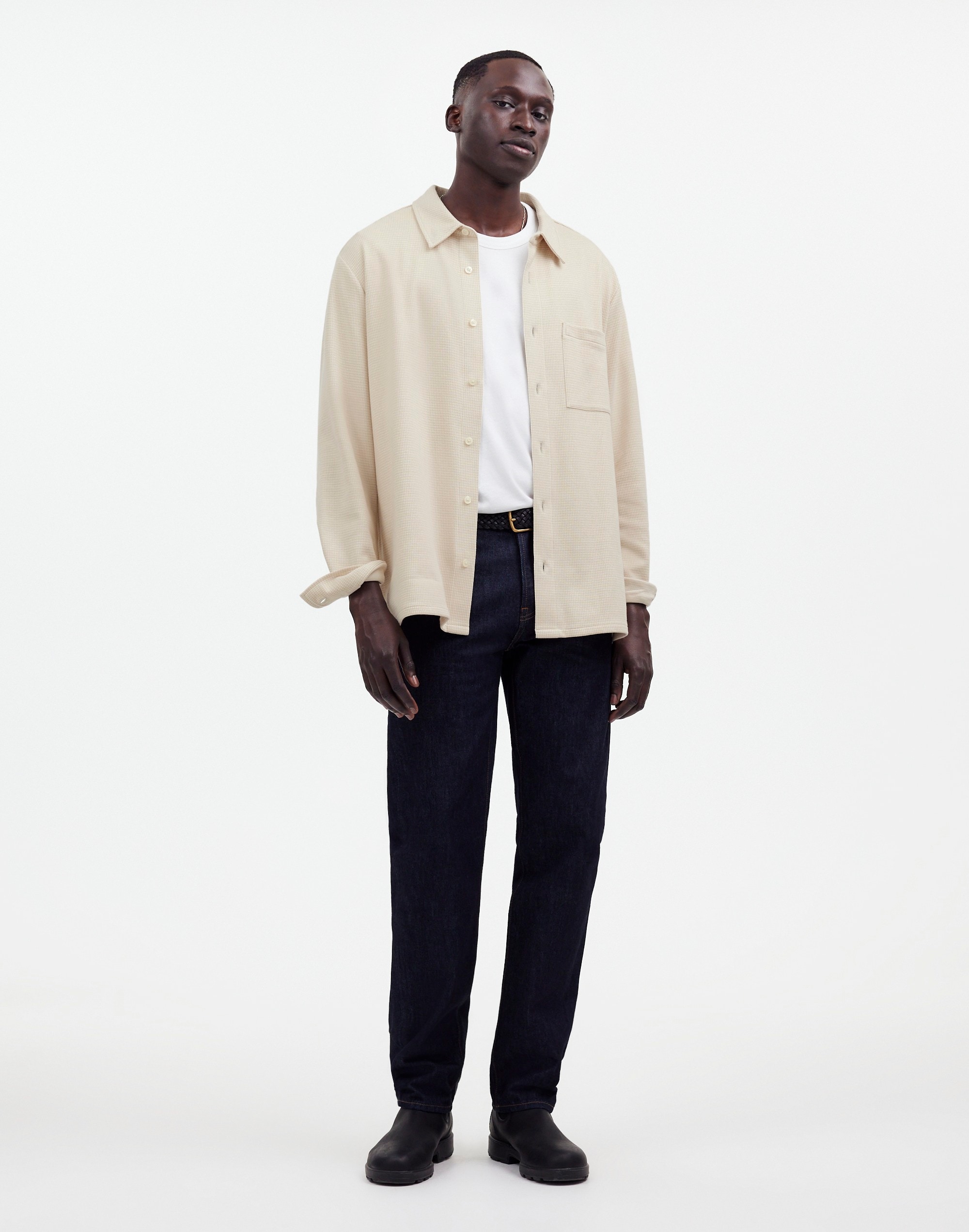 The Devoe Knit Shirt - Natural